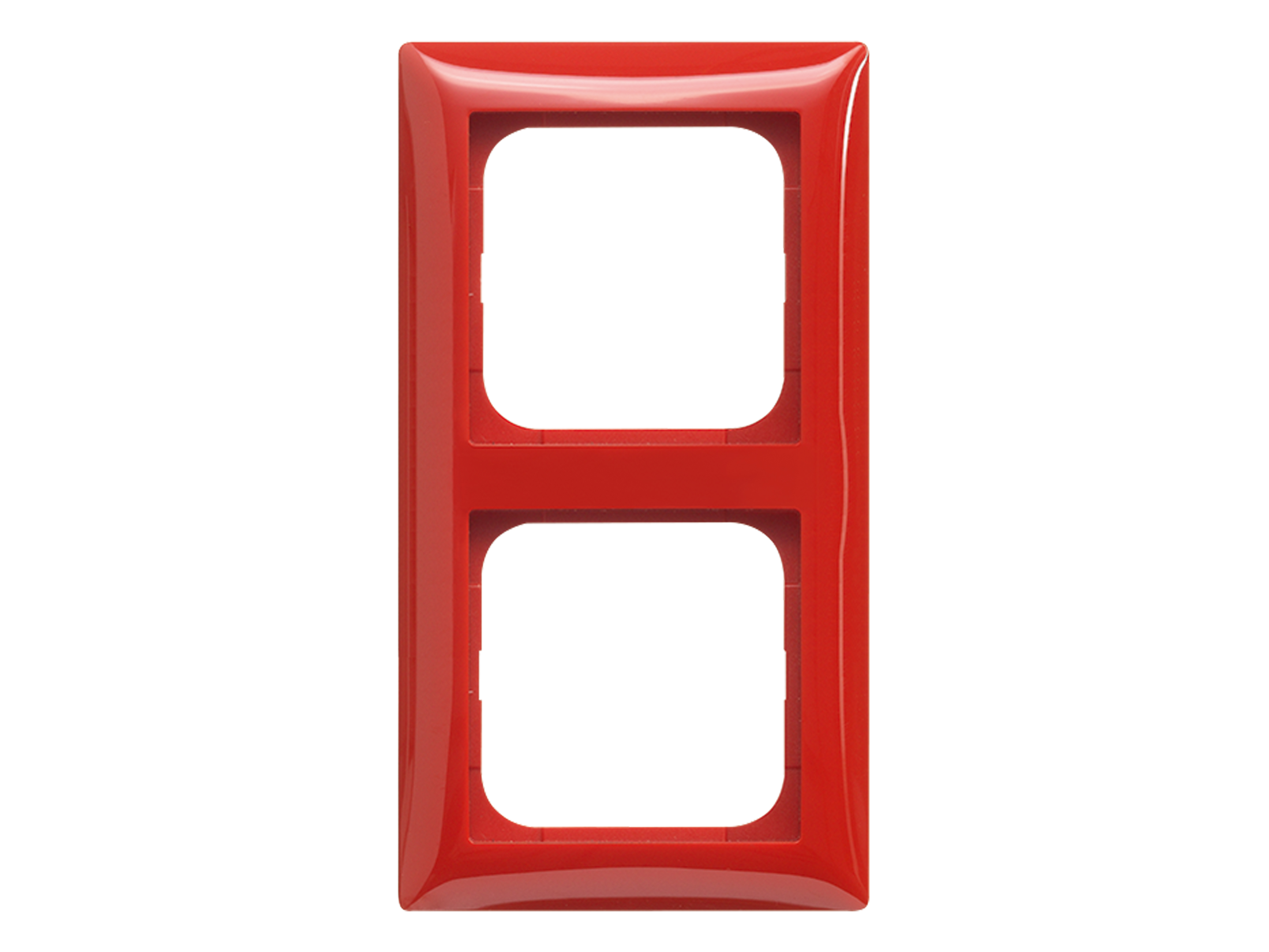 BUSCH-JAEGER Abdeckrahmen 1722-917, 2-fach, balance-SI, rot RAL3020 BUSCH-JAEGER Abdeckrahmen 1722-917, 2-fach, balance-SI, rot RAL3020