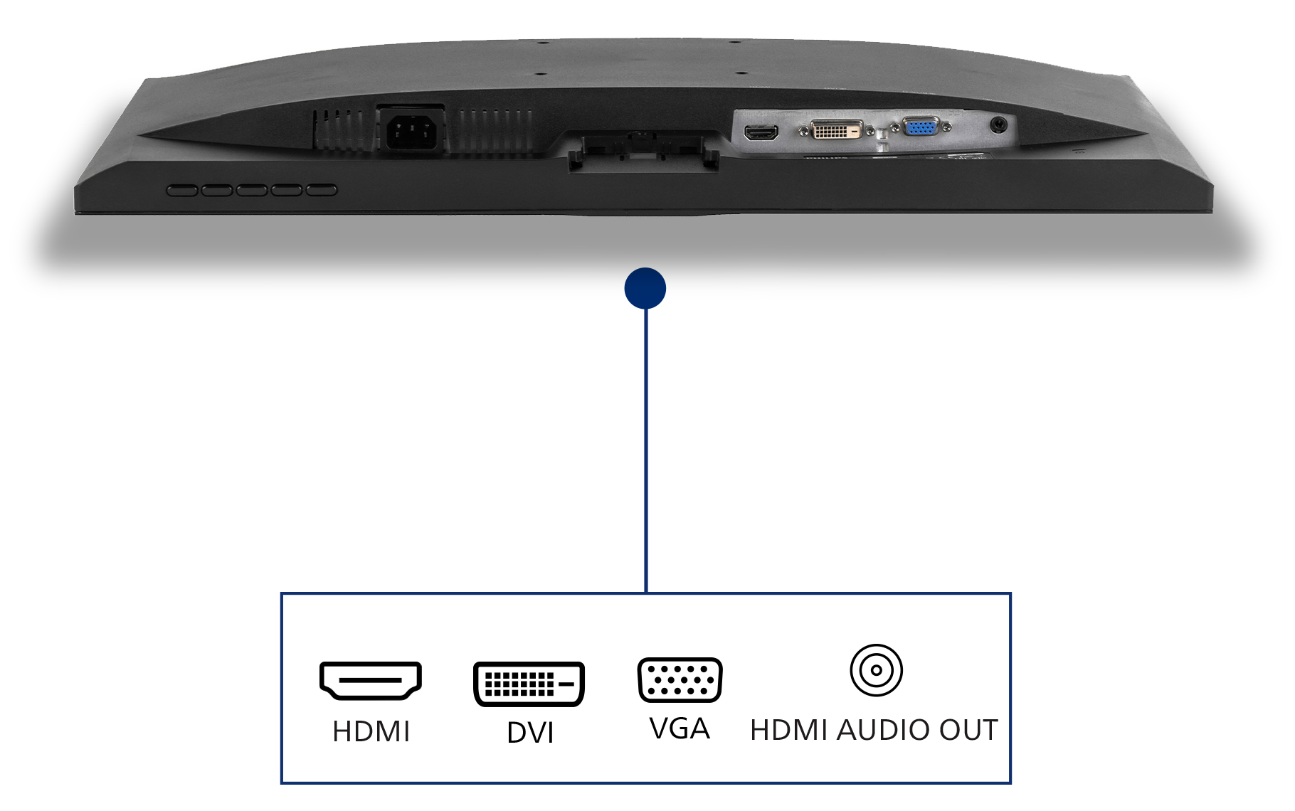 PHILIPS Monitor 243V7QDSB / Verpackung beschädigt