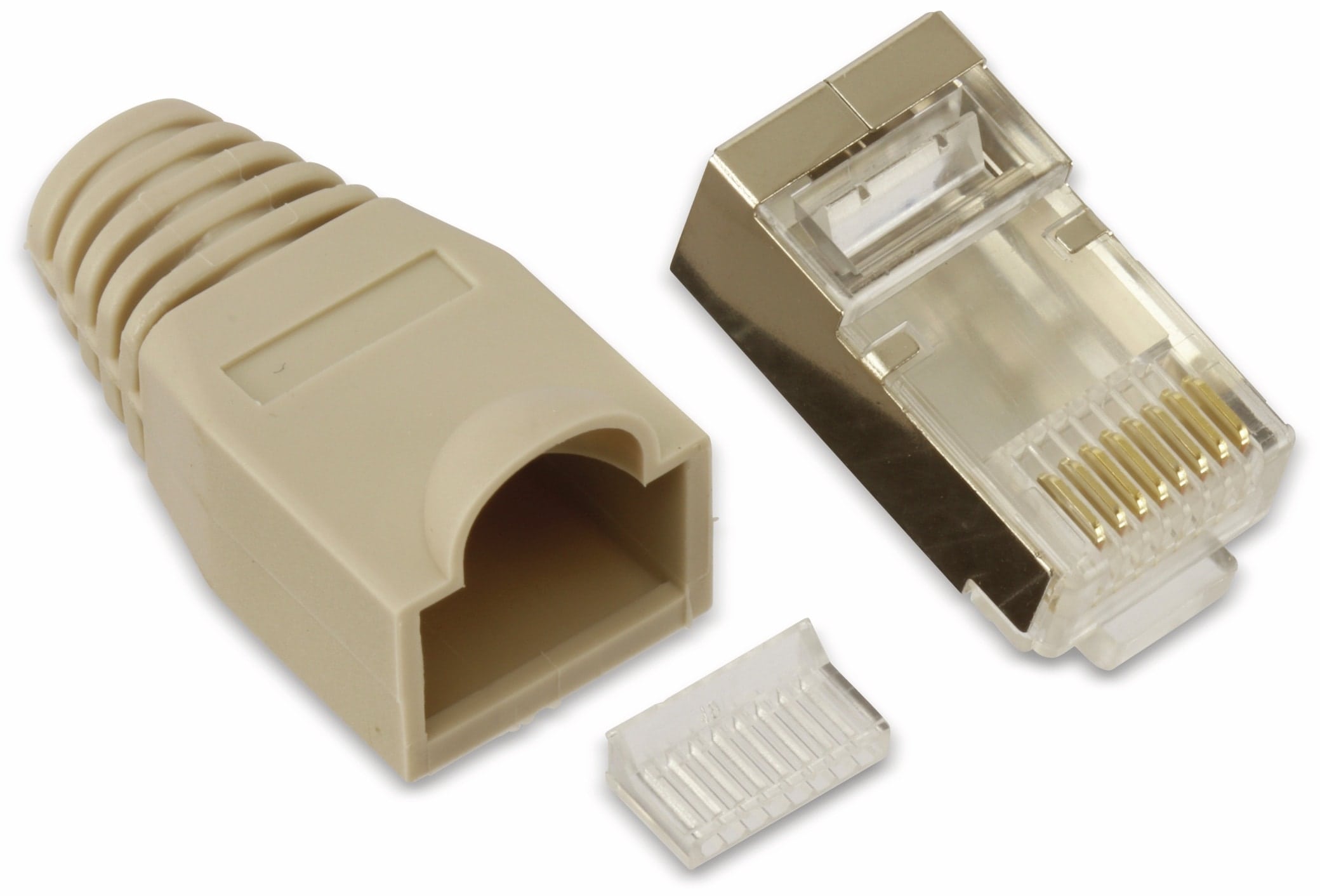 S-IMPULS CAT.5 RJ45-Stecker, grau