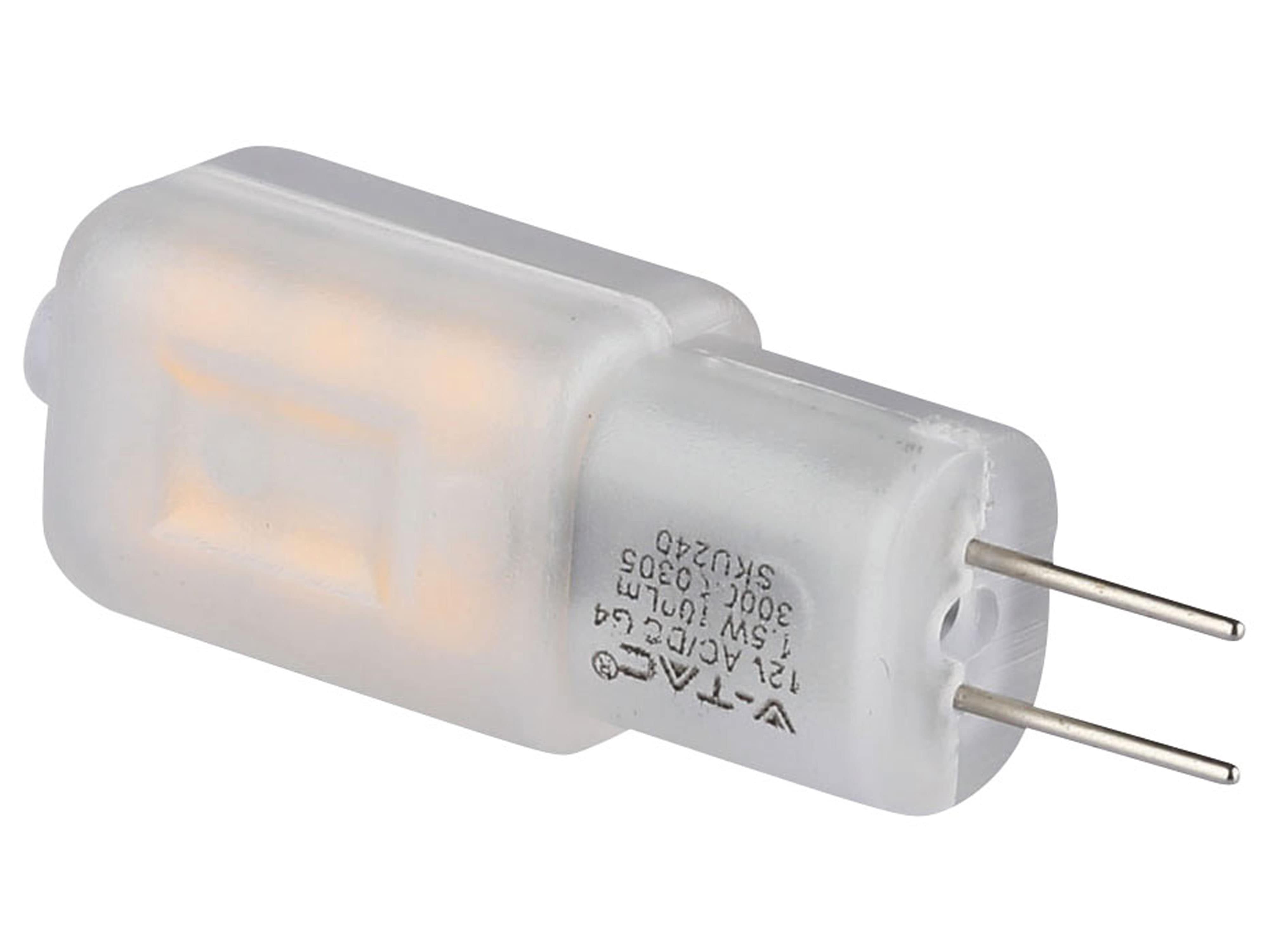 V-TAC LED-Lampe VT 201 (240), G4, EEK: G, 1,5 W, 100 lm, 3000 K V-TAC LED-Lampe VT 201 (240), G4, EEK: G, 1,5 W, 100 lm, 3000 K