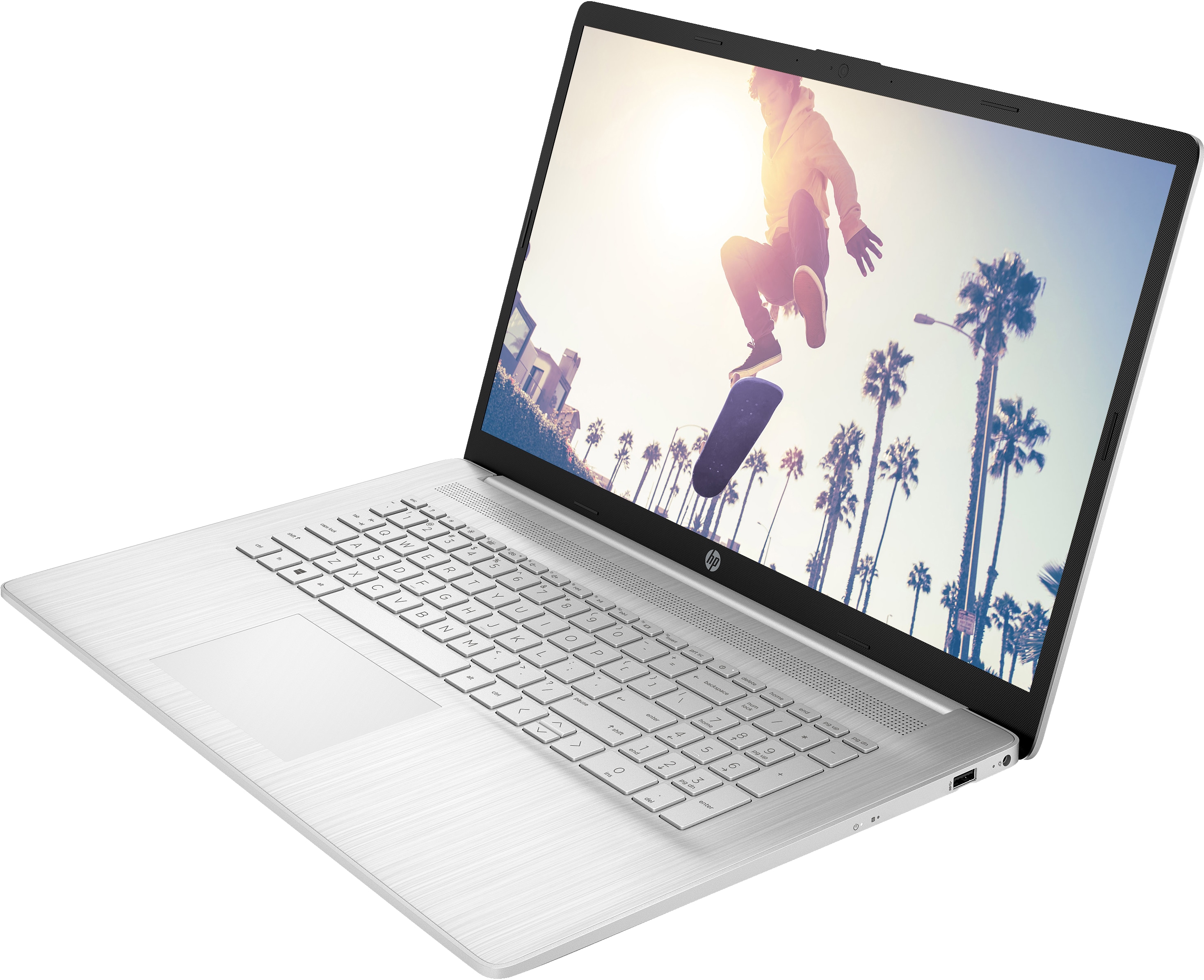 HP Notebook 17-cp0557ng, 43,9cm (17,3"), Full HD, AMD Ryzen™ 5 5500U / Verpackung beschädigt