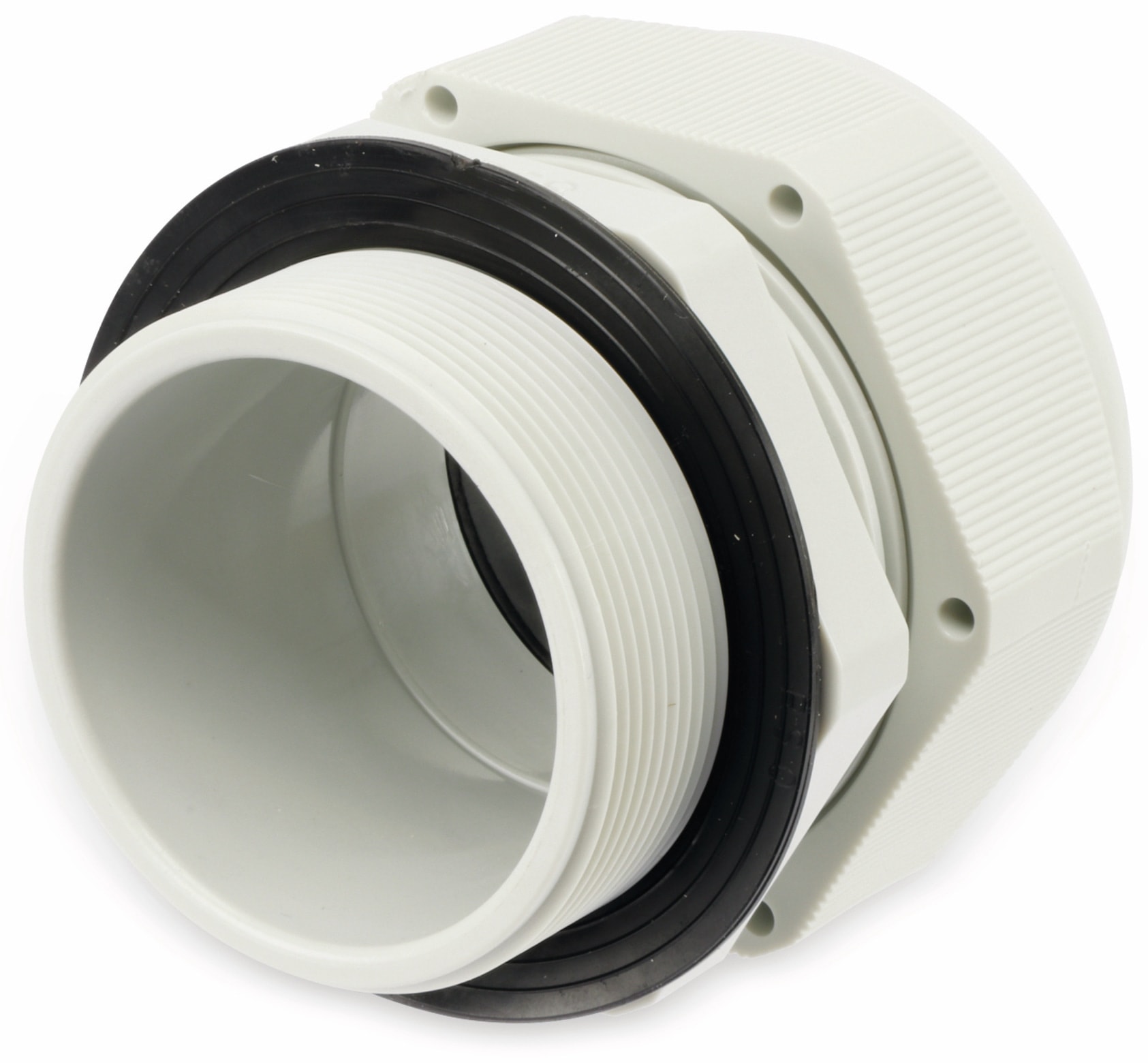 WISKA Gegenmutter, 10060773, M 25x1,5, metrisch, Lichtgrau WISKA Gegenmutter, 10060773, M 25x1,5, metrisch, Lichtgrau