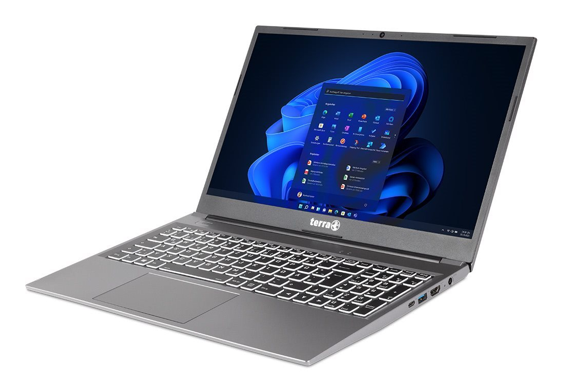 TERRA Notebook Mobile 1500P R5-7430U W11, 39,6cm (15,6"), FullHD, AMD Ryzen™ 5 7430U, 16GB DDR4, 500GB SSD, Windows 11 Home