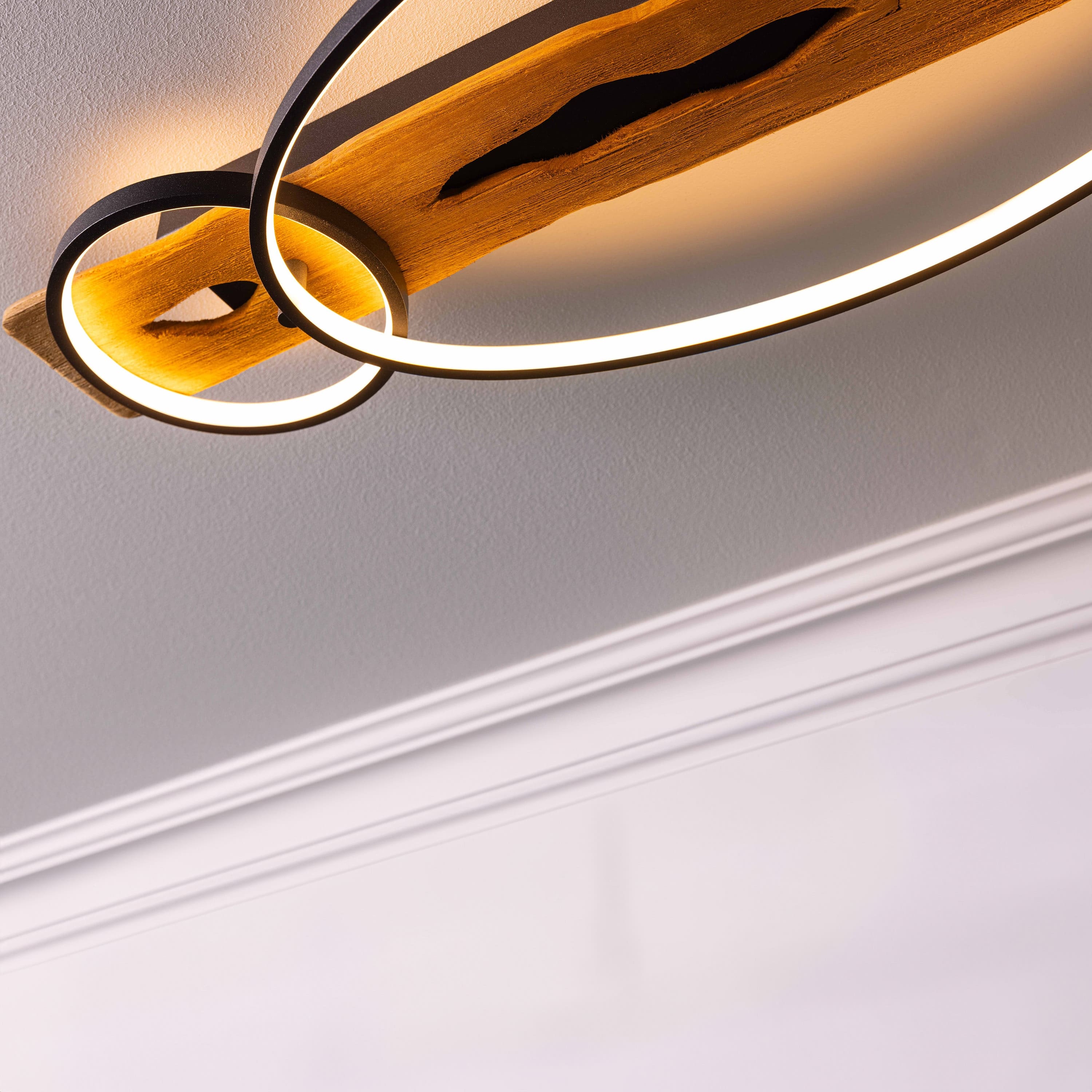 BRILLIANT LED-Deckenleuchte Pirus, 30 W, 3300 lm, 3000 K, dimmbar