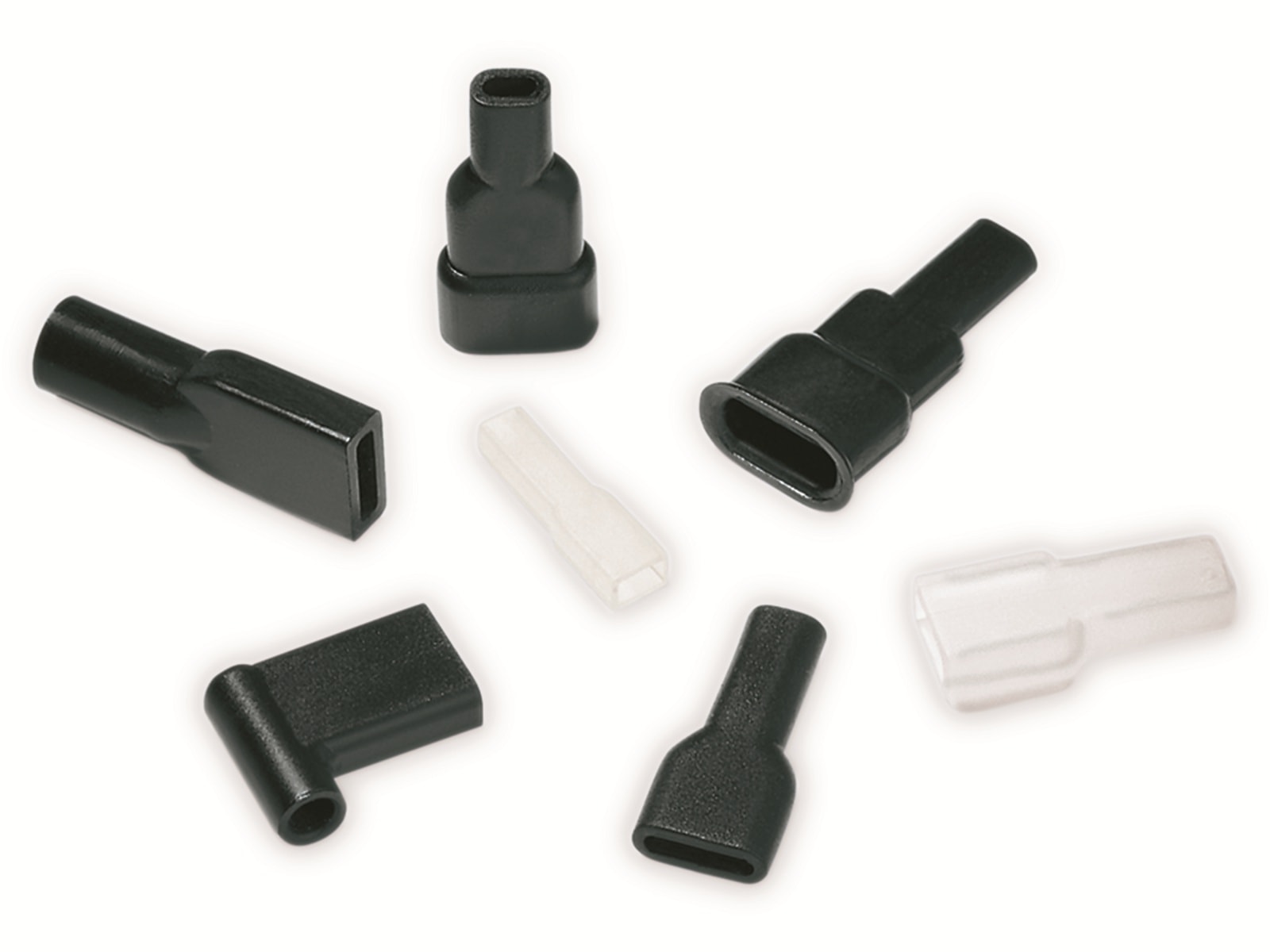 HELLERMANNTYTON Winkeltülle, 631-08219, Natur, PVC, 1 Stück HELLERMANNTYTON Winkeltülle, 631-08219, Natur, PVC, 1 Stück