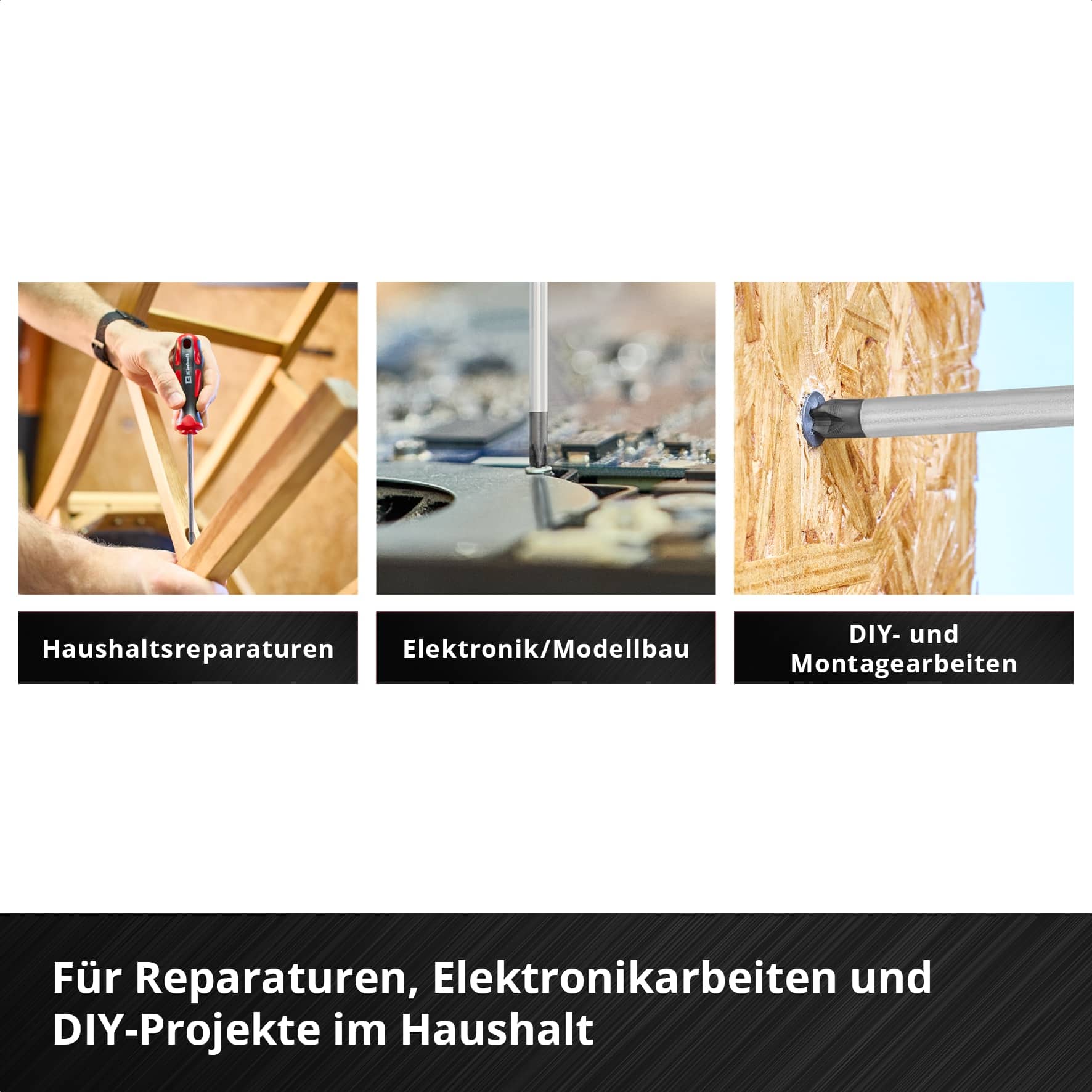 EINHELL E-Case-Einleger Schraubendreher, 370525, 17-teilig EINHELL E-Case-Einleger Schraubendreher, 370525, 17-teilig