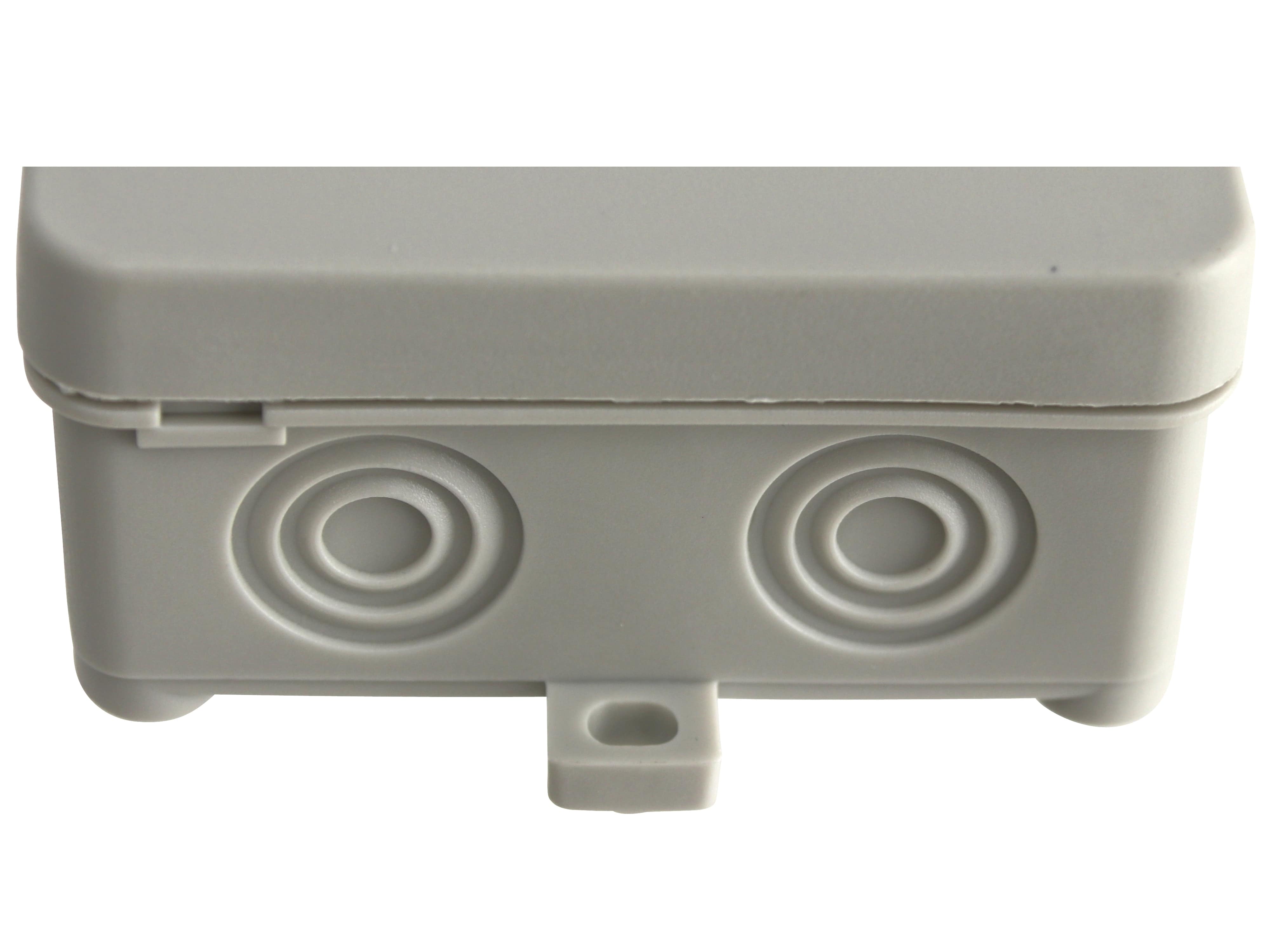 Abzweigdose, AP, IP54, 75x75x40mm, grau Abzweigdose, AP, IP54, 75x75x40mm, grau