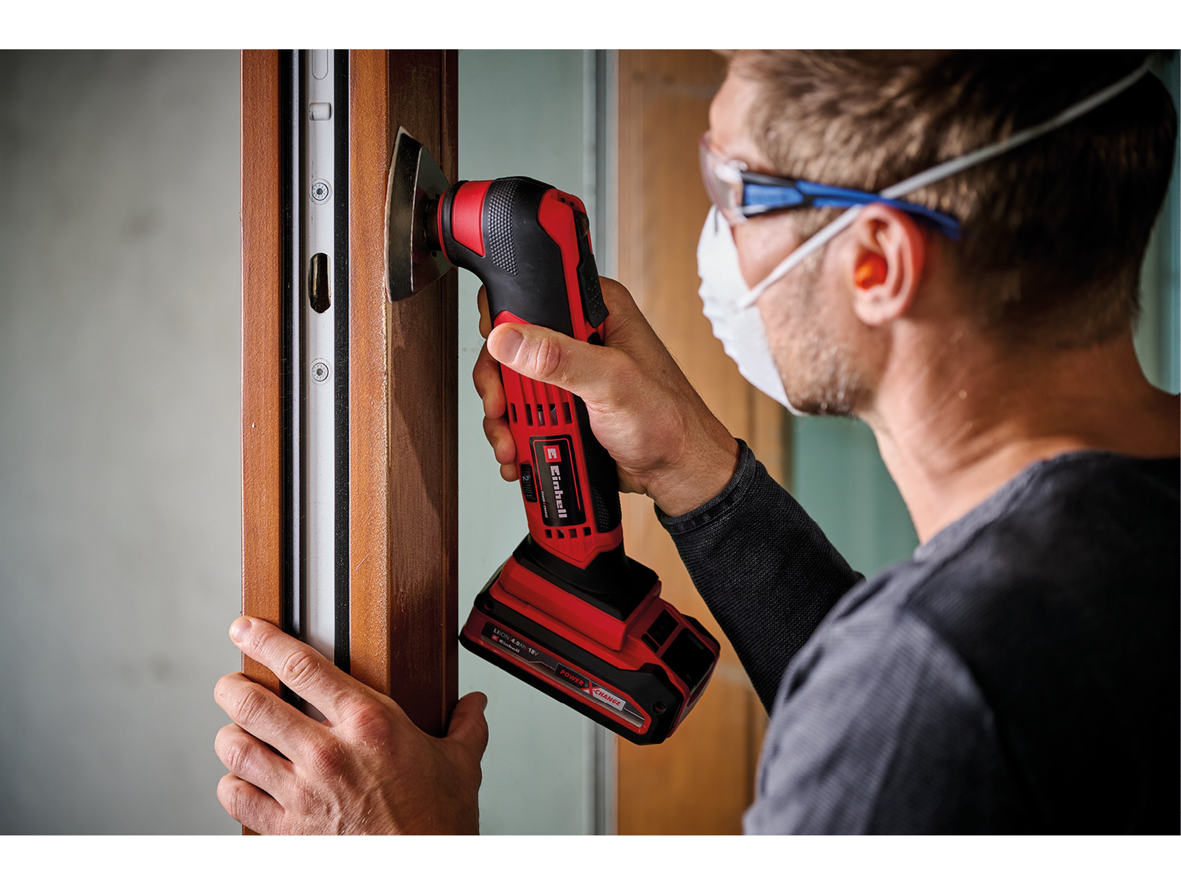 EINHELL Akku-Multifunktionswerkzeug TE-MG 18/1 Li, Solo