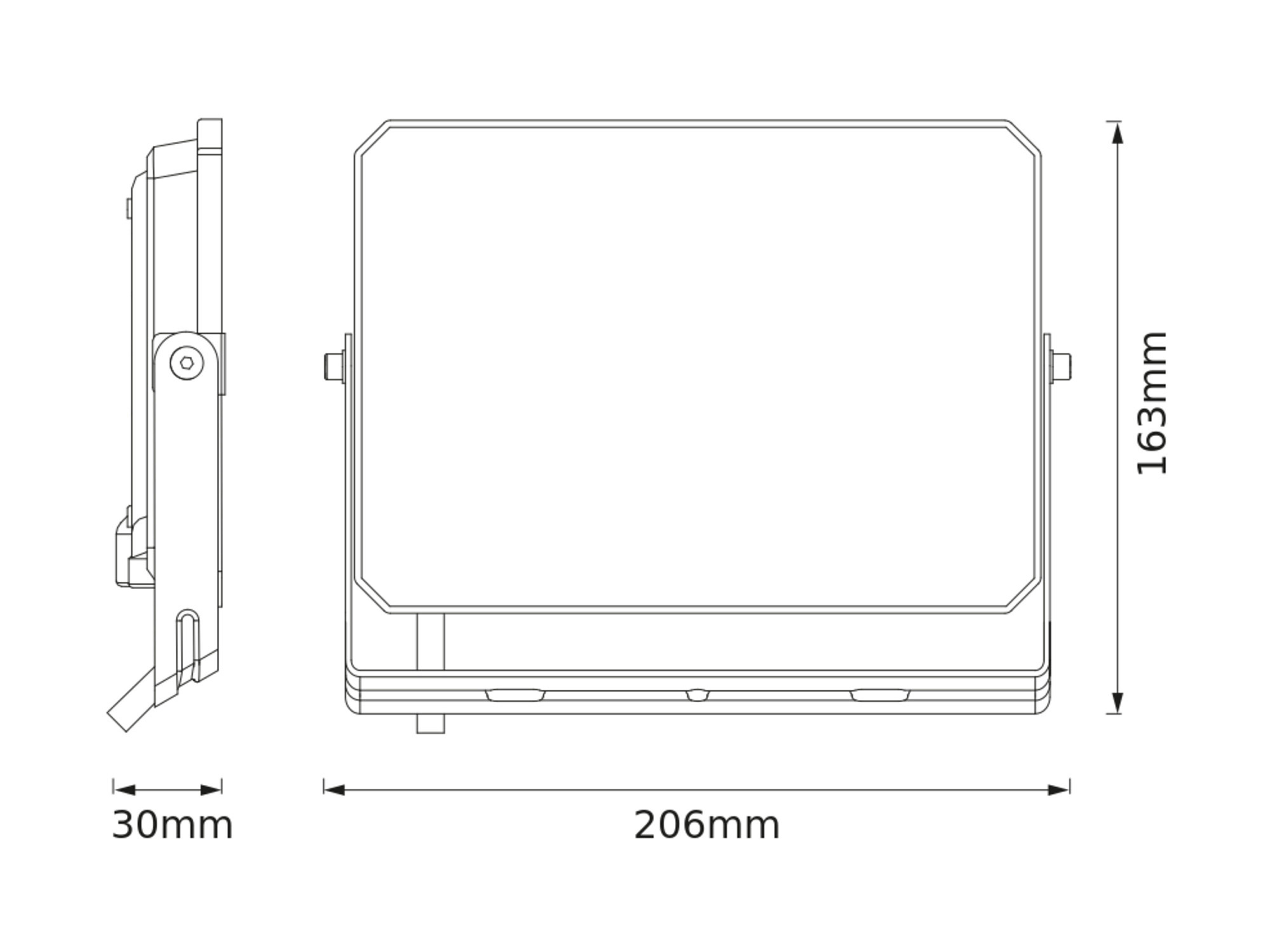 OSRAM LED-Fluter, 50W, 4500lm, 4000K, 105°, IP65, neutralweiß