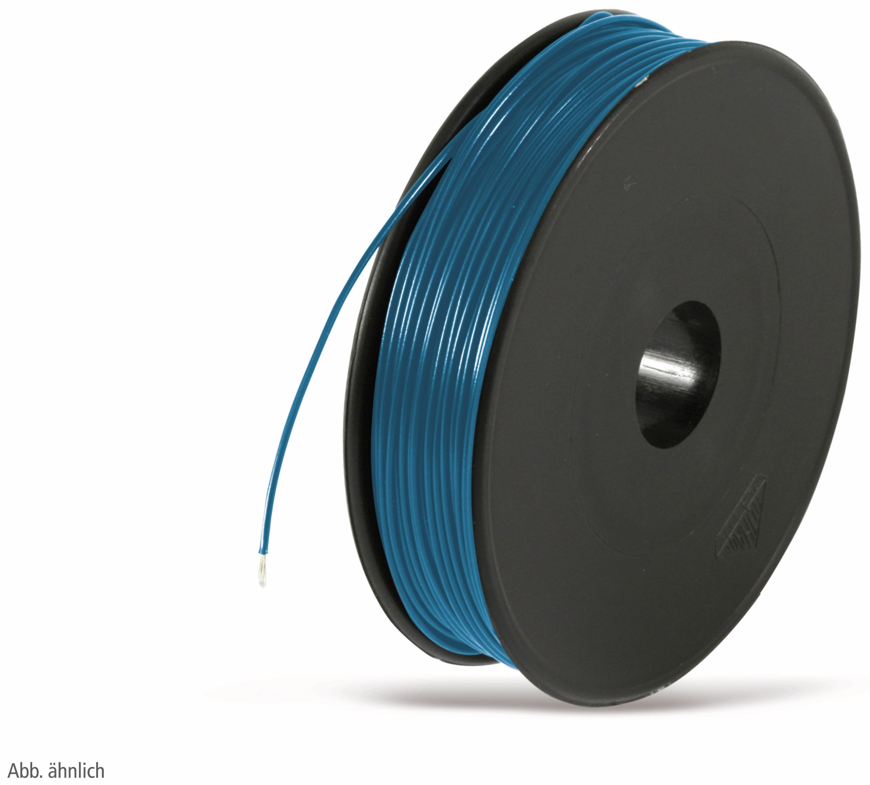 RAUTRONIC Litze, 1x0,50, 100m Spule, blau, LIYV