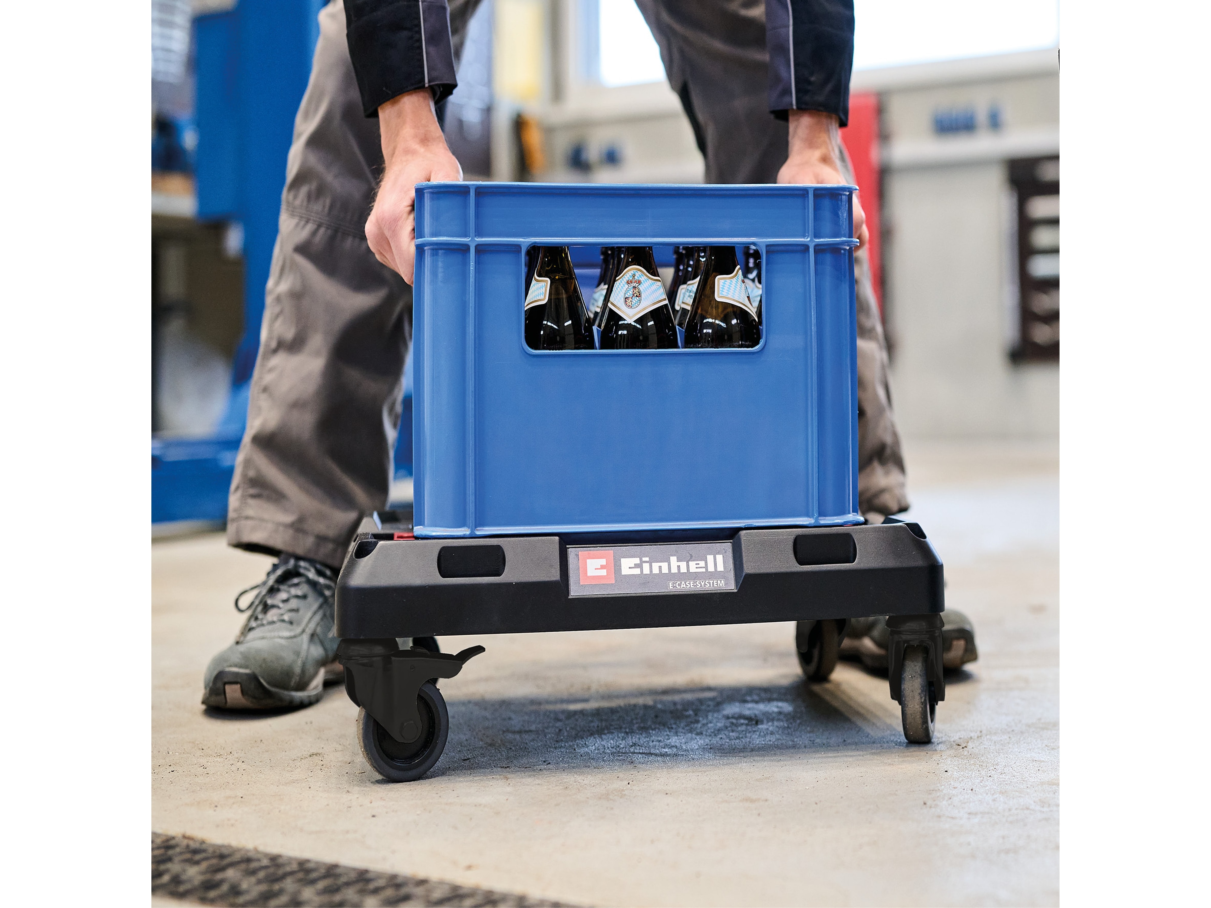 EINHELL Systemkoffer E-Case Rollbrett, 4540041 EINHELL Systemkoffer E-Case Rollbrett, 4540041