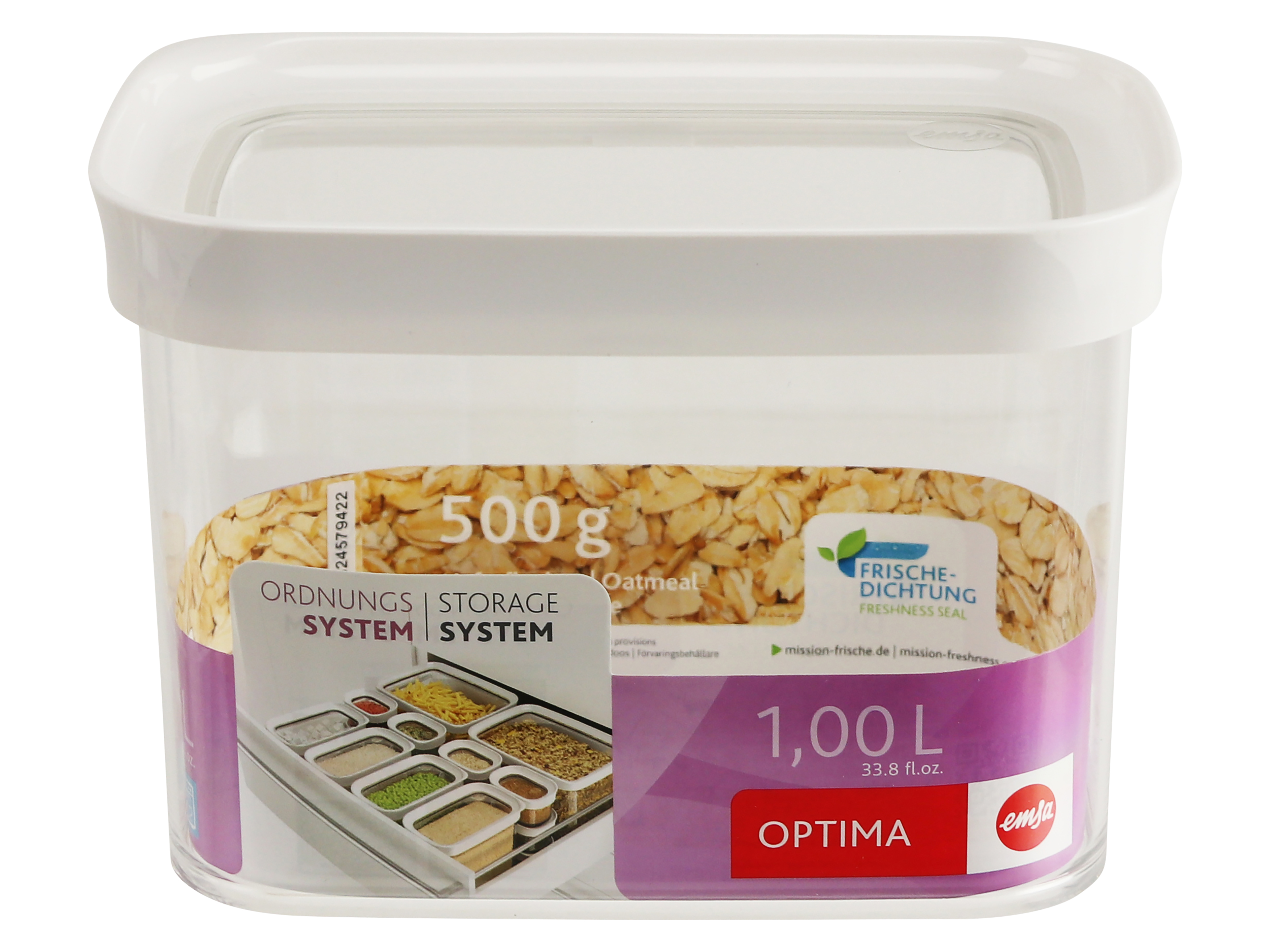 EMSA Vorratsdose Optima,transparent, 1000ml