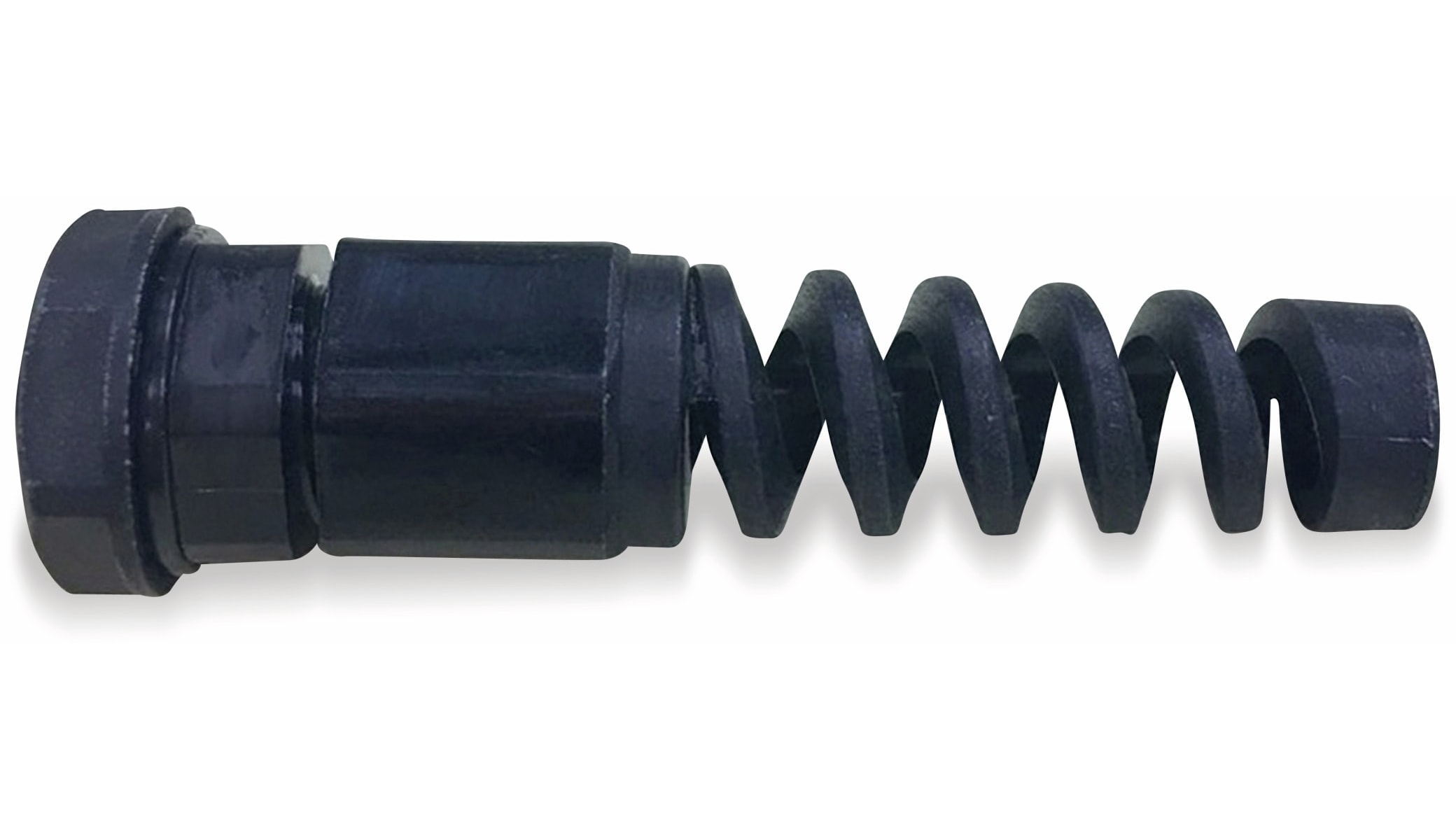 KSS Kabelverschraubung, M12, schwarz, 3 bis 6,5, Knickschutz KSS Kabelverschraubung, M12, schwarz, 3 bis 6,5