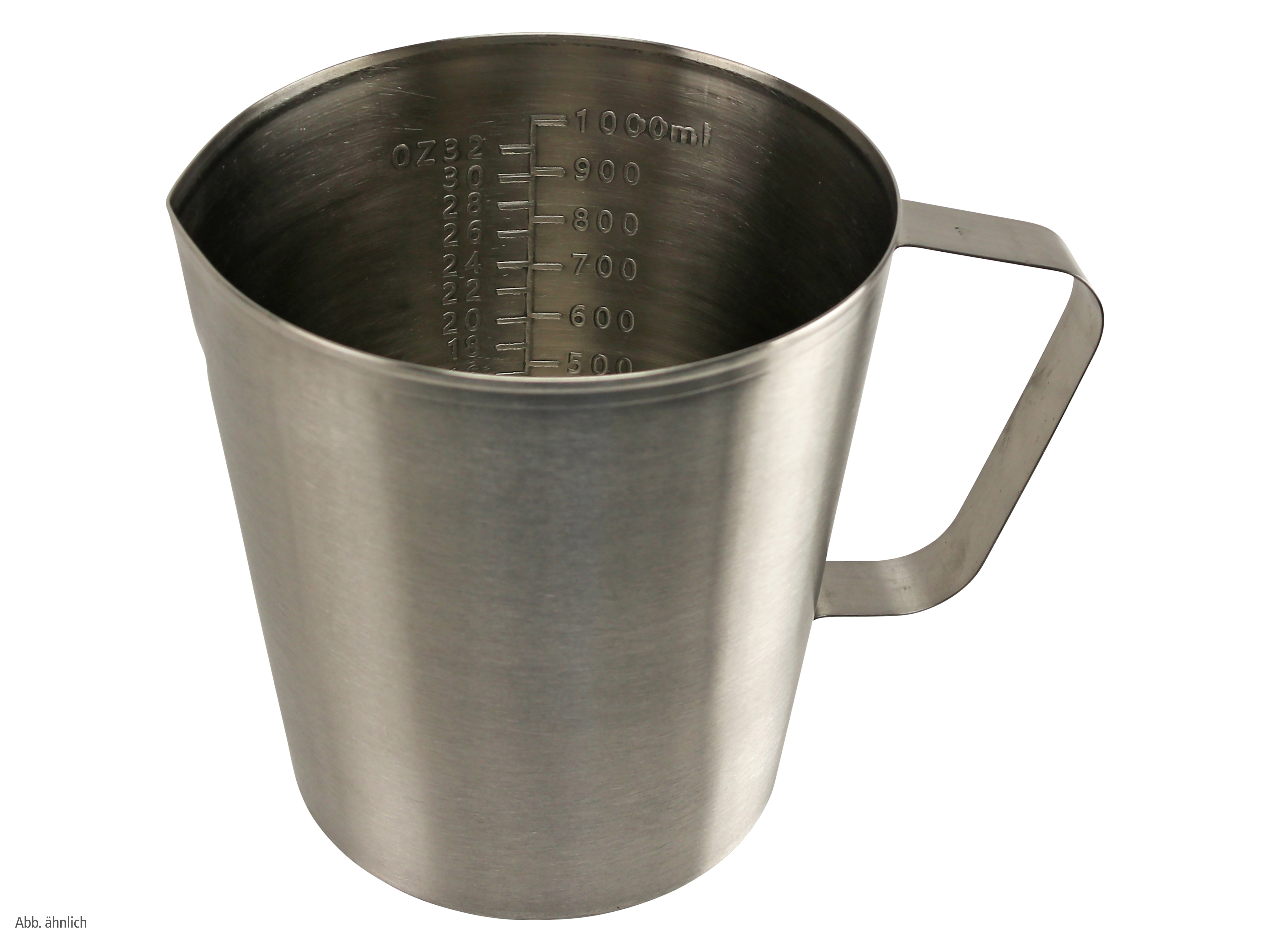 Messbecher, 1L, Edelstahl Messbecher, 1L, Edelstahl