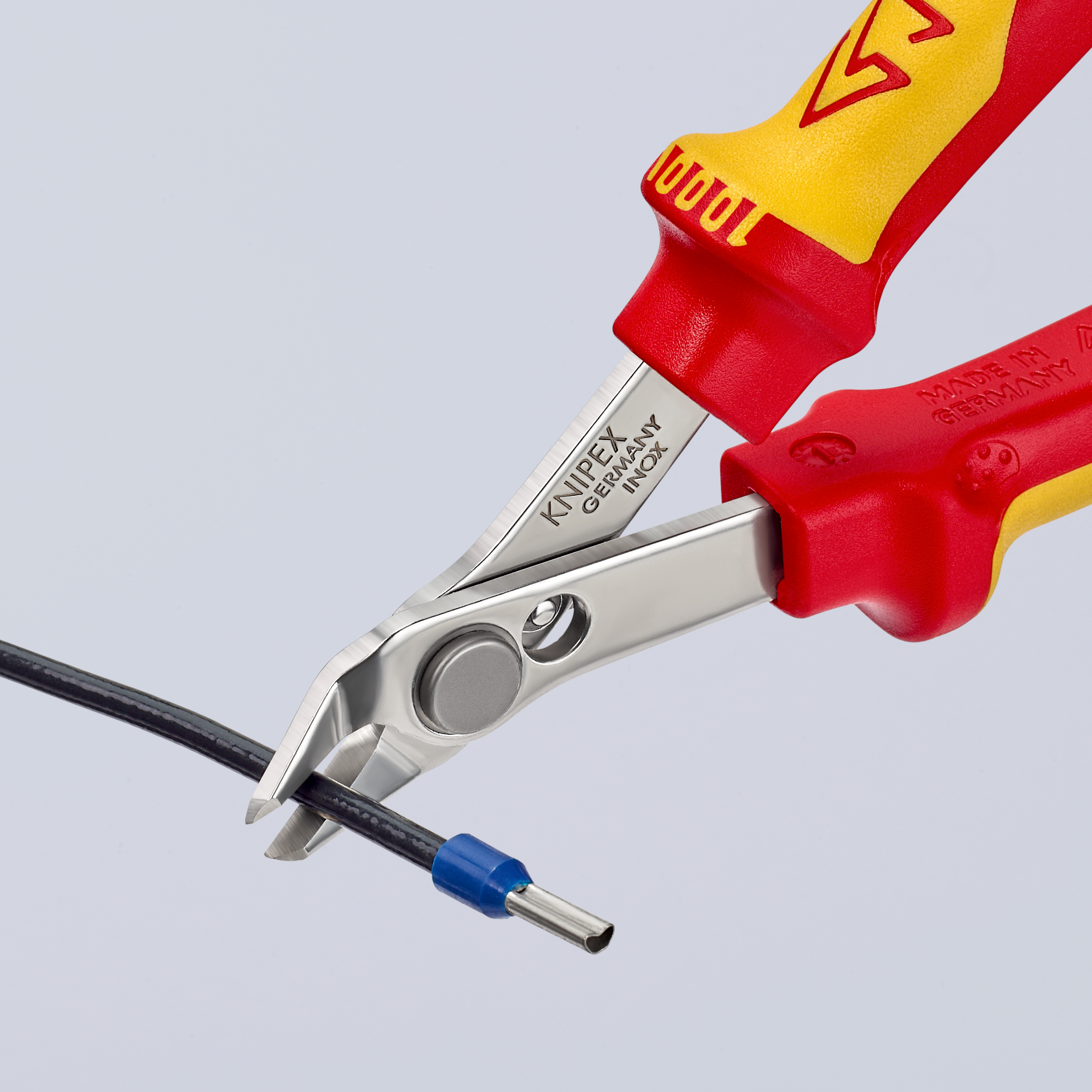 KNIPEX Seitenschneider Electronic Super Knips VDE, 78 06 125, 125 mm