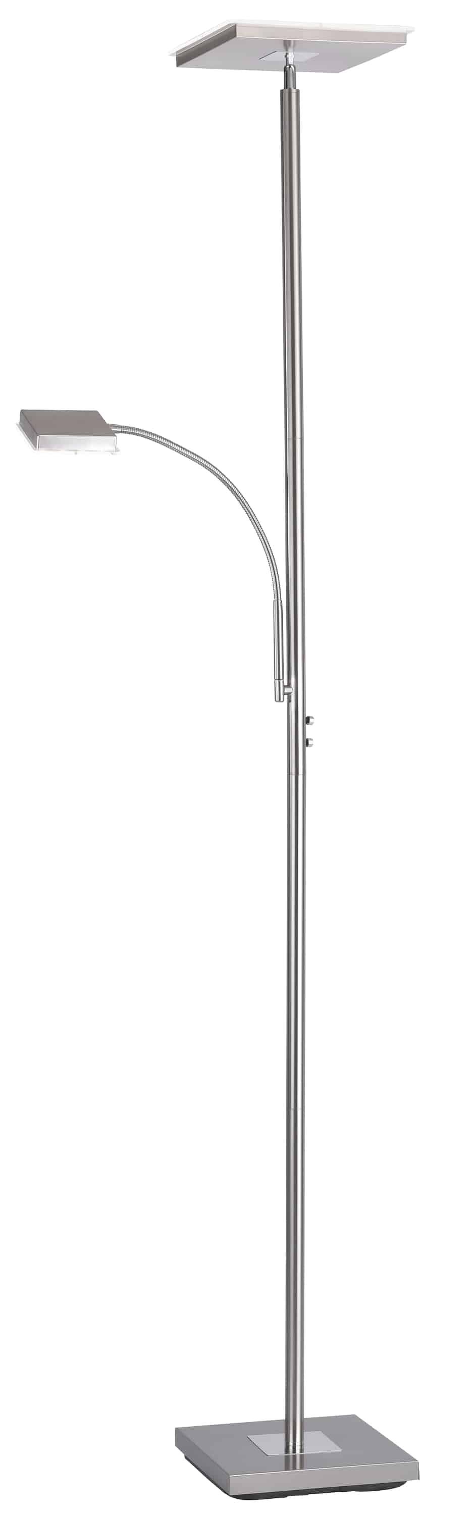 JUST LIGHT LED-Stehleuchte 11710-55 stahl, 26 W, 2900 lm, 3000 K JUST LIGHT LED-Stehleuchte 11710-55 stahl, 26 W, 2900 lm, 3000 K