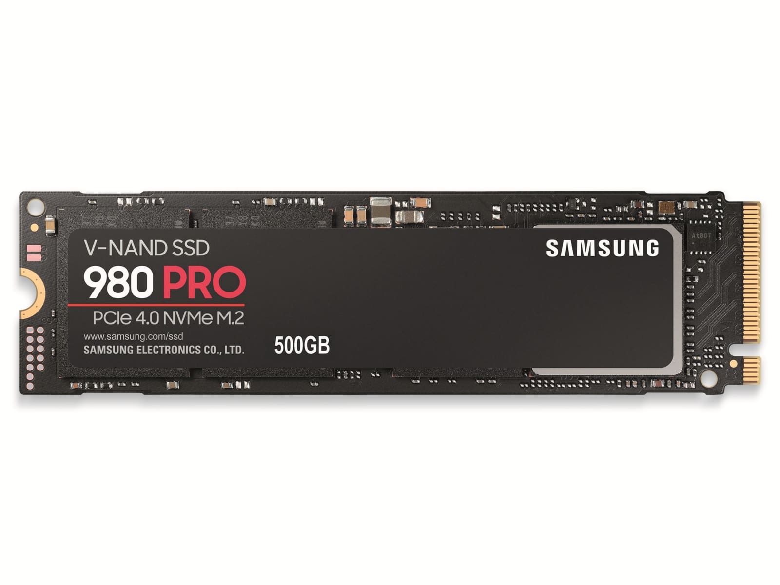 SAMSUNG M.2 SSD 980 Pro, 500 GB, NVMe, 2280