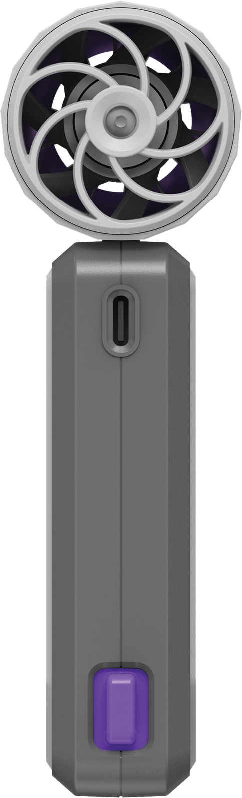 VERBATIM USB-Handventilator Cool'n'Go AirJet grau/lila
