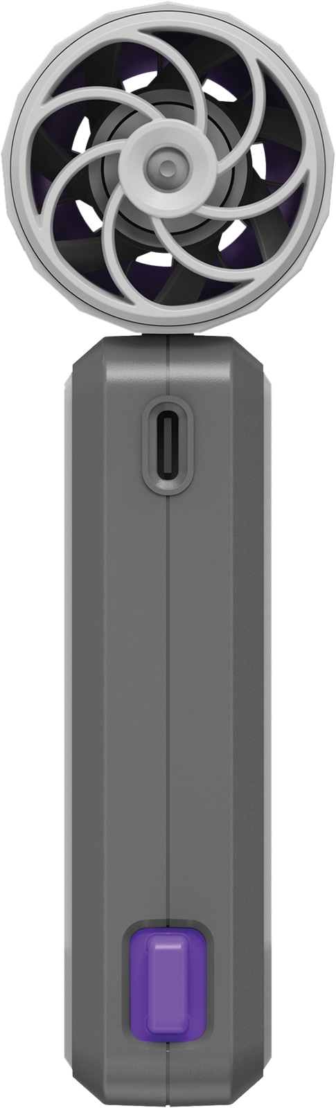 VERBATIM USB-Handventilator Cool'n'Go AirJet grau/lila