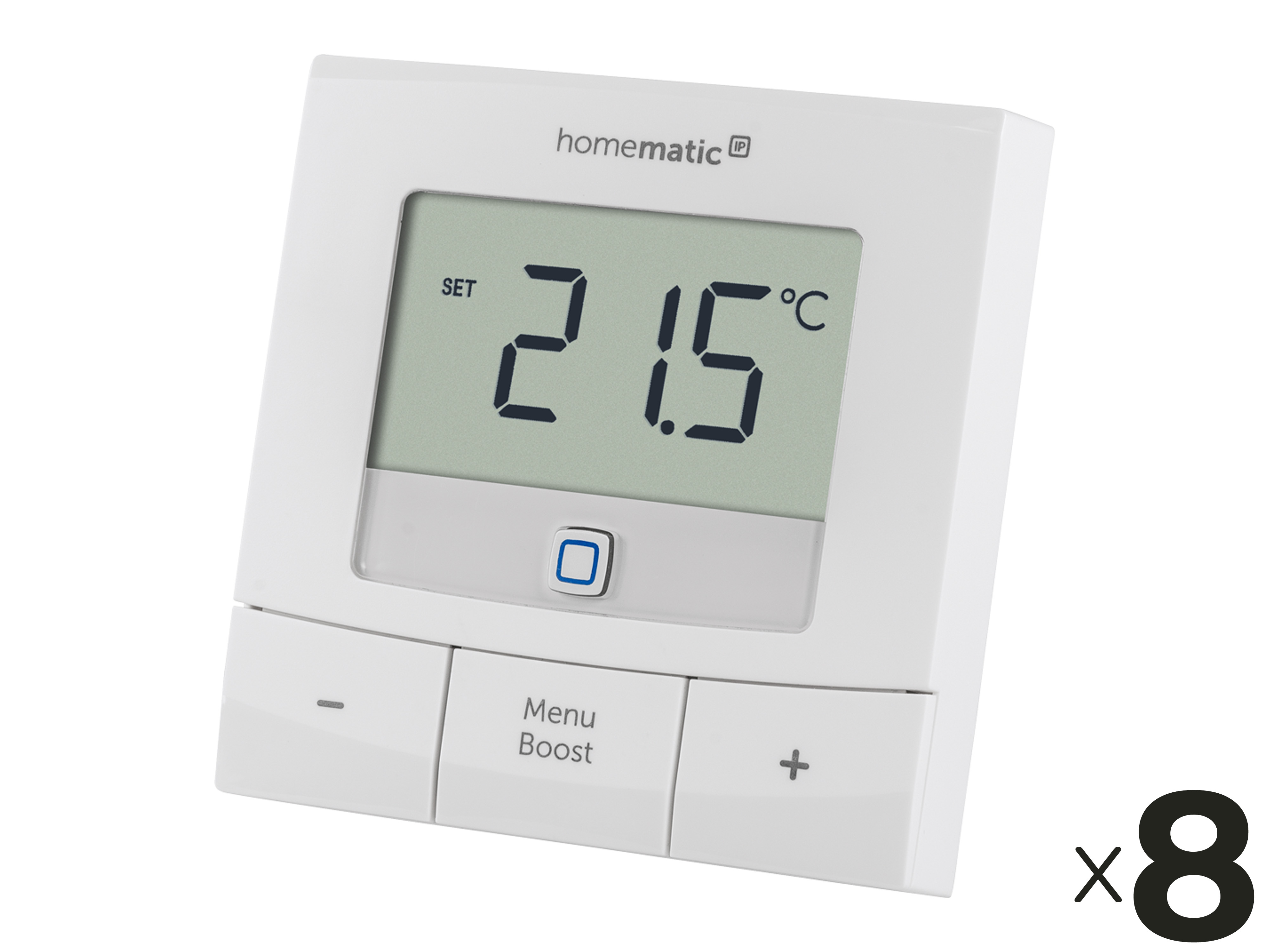HOMEMATIC IP Starterset Fußbodenheizung für 8 Räume