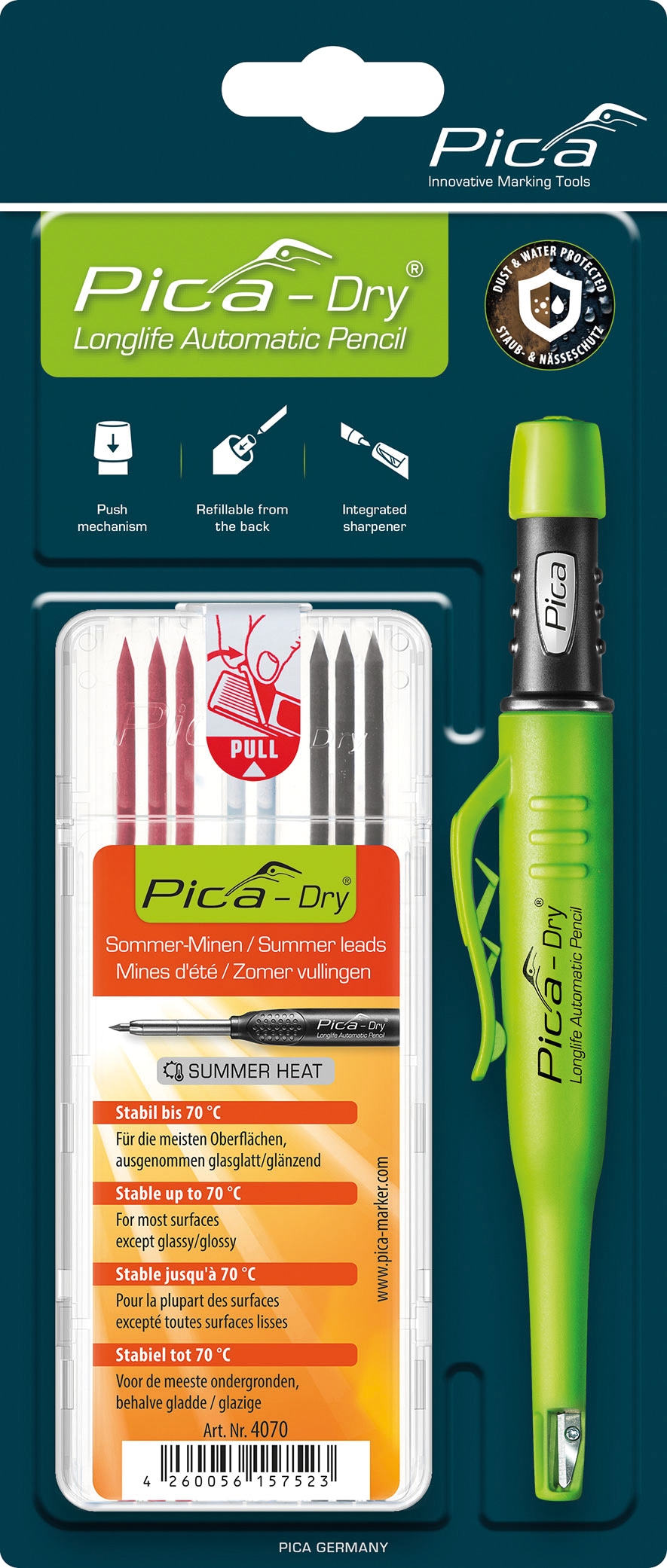 PICA Dry Tieflochmarker Bundle 30407, Sommer-Set PICA Dry Tieflochmarker Bundle 30407, Sommer-Set