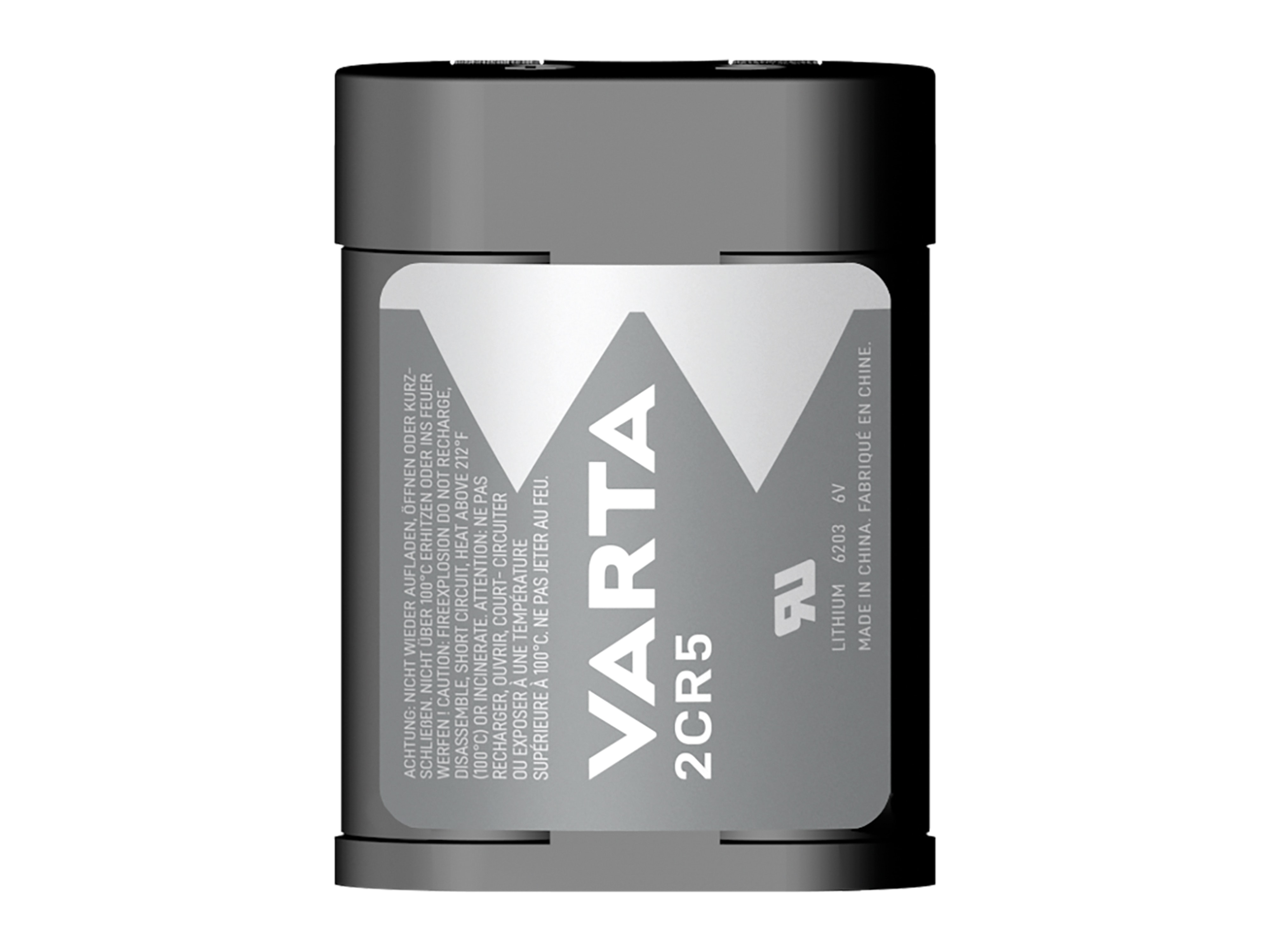 VARTA Lithium-Batterie, 2CR5, 6V, Photo