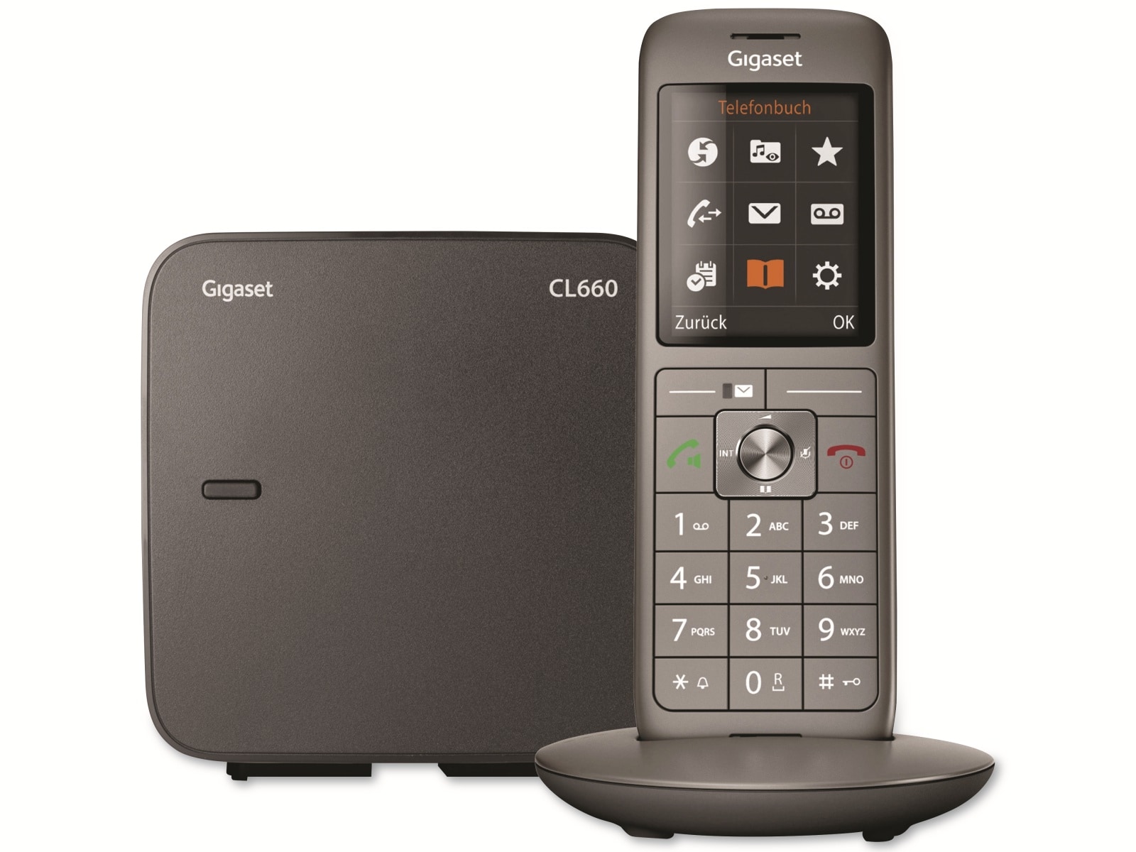 GIGASET Telefon CL660, anthrazit GIGASET Telefon CL660, anthrazit
