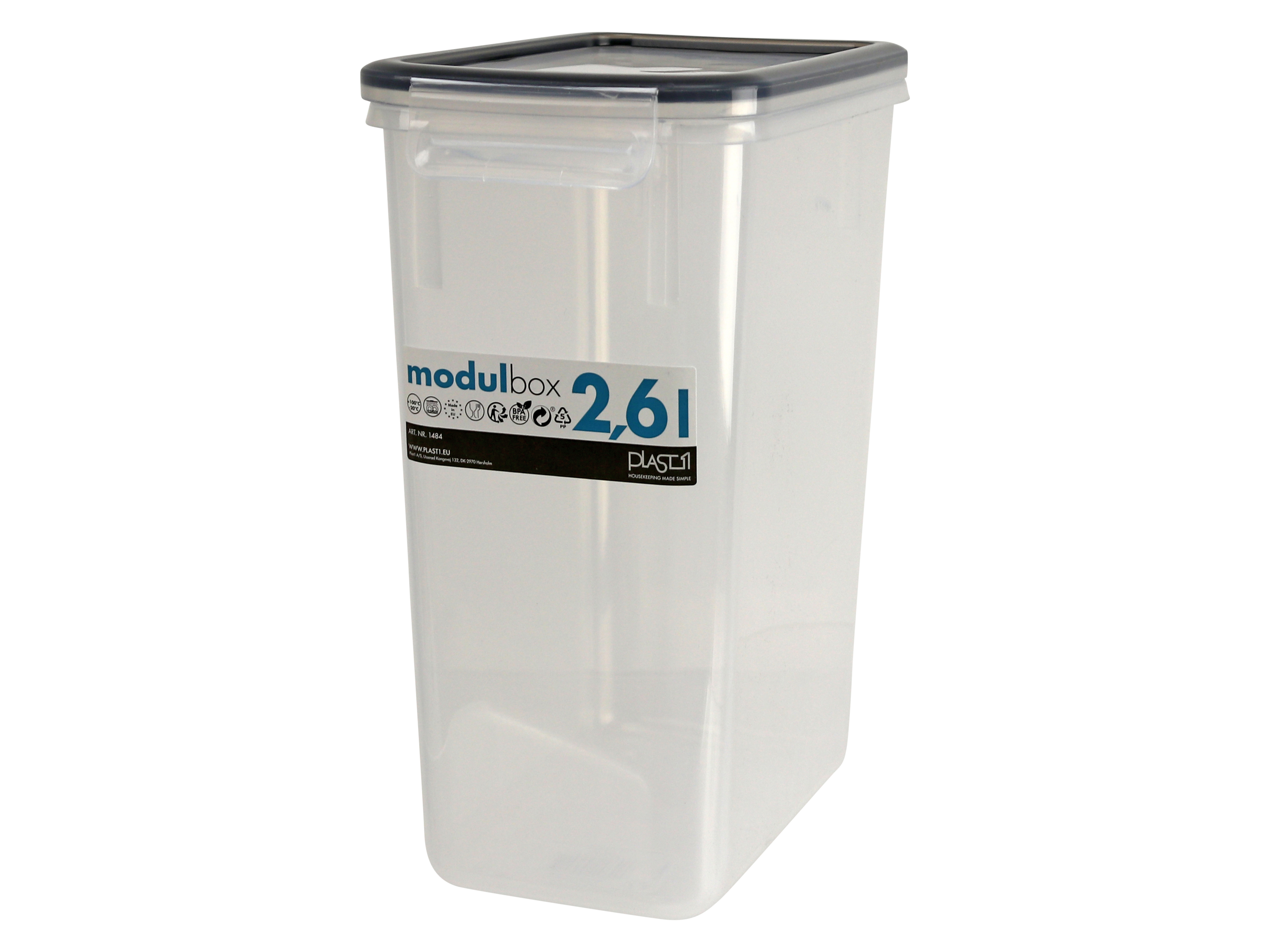 Lebensmittelaufbewahrungsbox, Müslibox, 2,6l