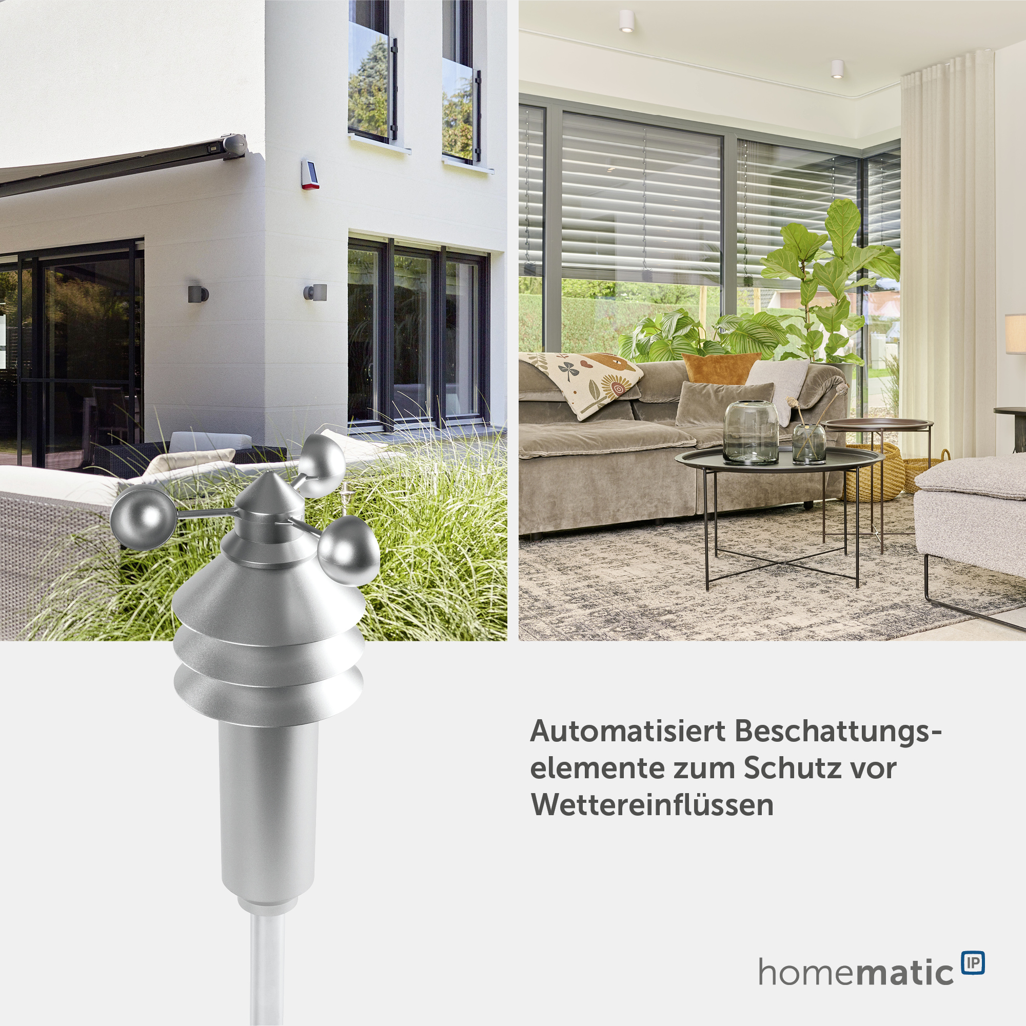 HOMEMATIC IP Smart Home 152056A0, Wettersensor Basic HOMEMATIC IP Smart Home 152056A0, Wettersensor Basic