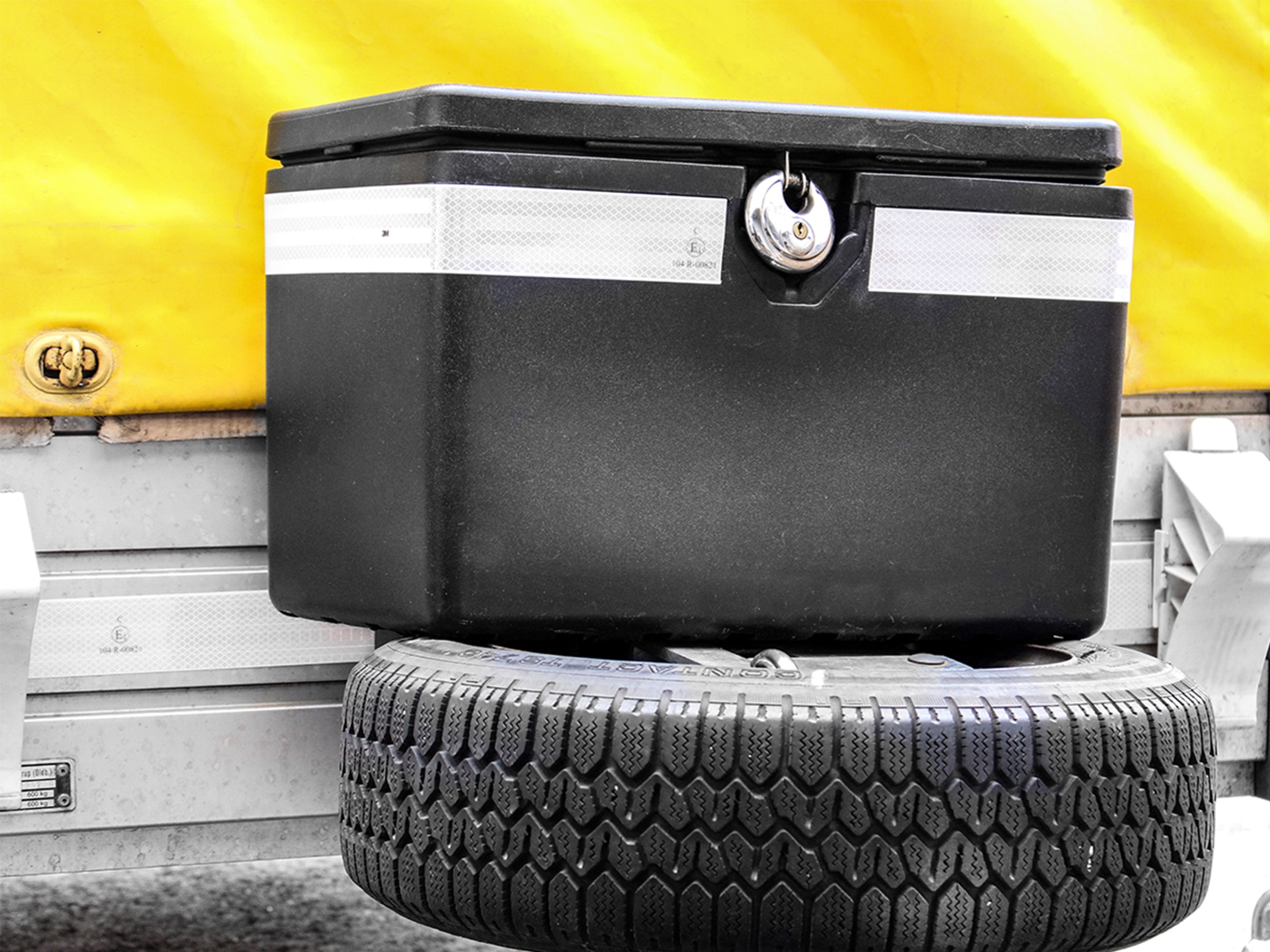 Reflektorband, weiß, 2m, selbstklebend