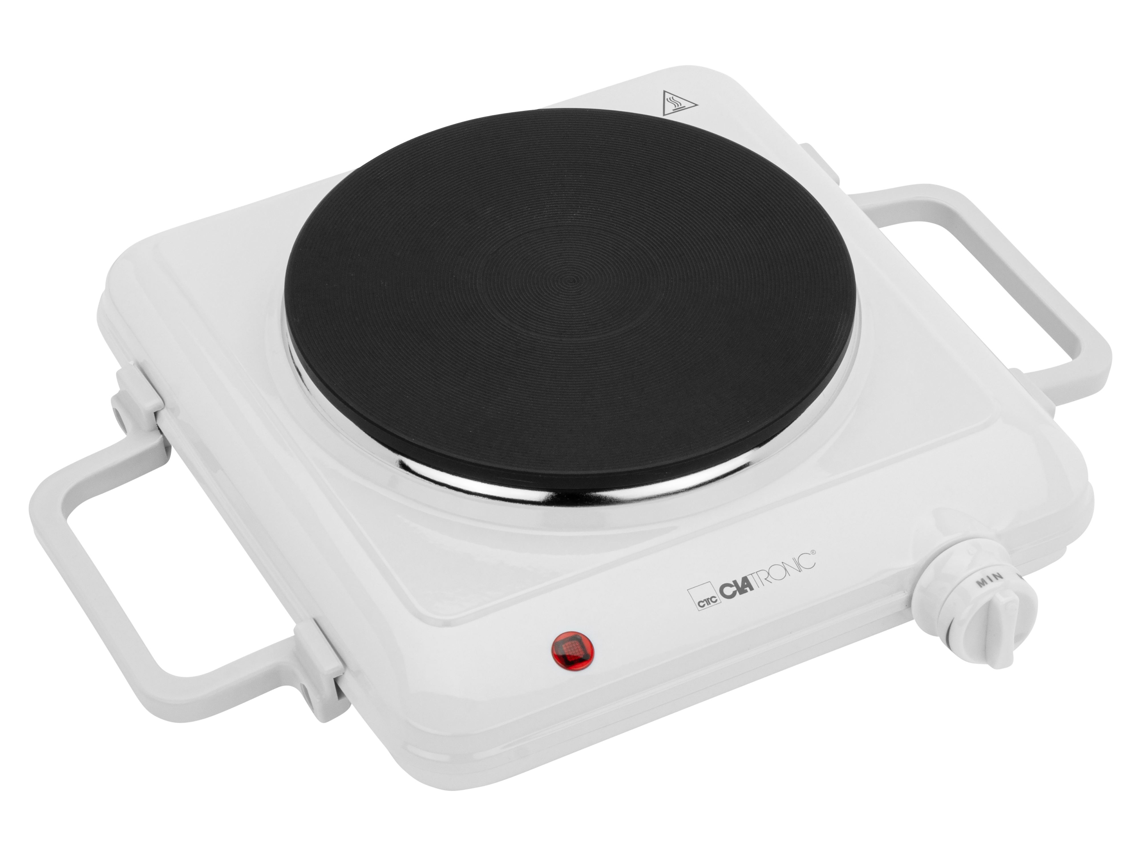 CLATRONIC Einzelkochplatte EKP 3582, Ø 180 mm, 1500 W, weiß