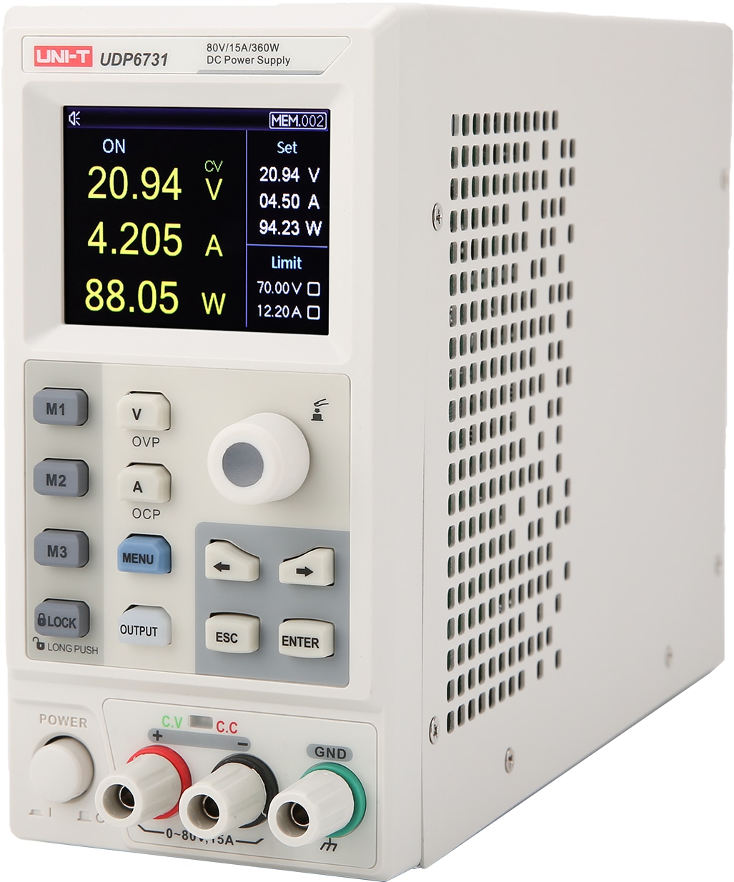 UNI-T Labornetzteil, UDP6731, 1 Kanal, programmierbar, 360 W UNI-T Labornetzteil, UDP6731, 1 Kanal, programmierbar, 360 W