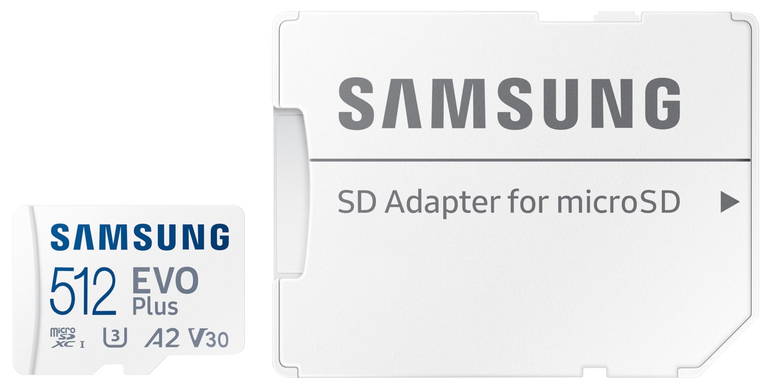 SAMSUNG MicroSDXC-Speicherkarte EVO Plus (2024) 512GB inkl. Adapter SAMSUNG MicroSDXC-Speicherkarte EVO Plus (2024) 512GB inkl. Adapter