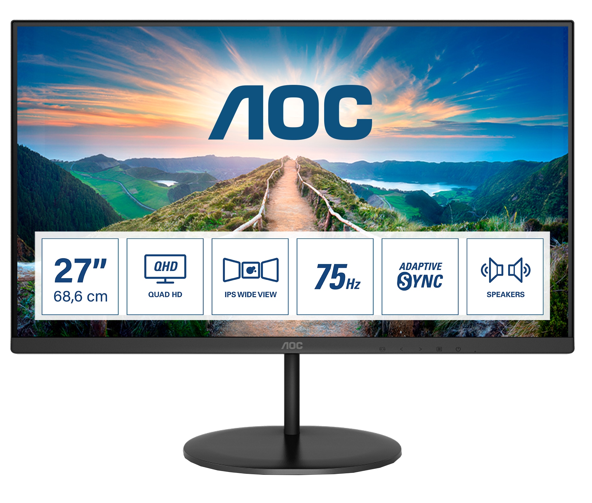 AOC Monitor Q27V4EA 68,6 cm (27")