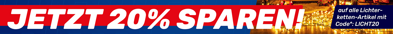 Jetzt 20% sparen! Jetzt 20% sparen!