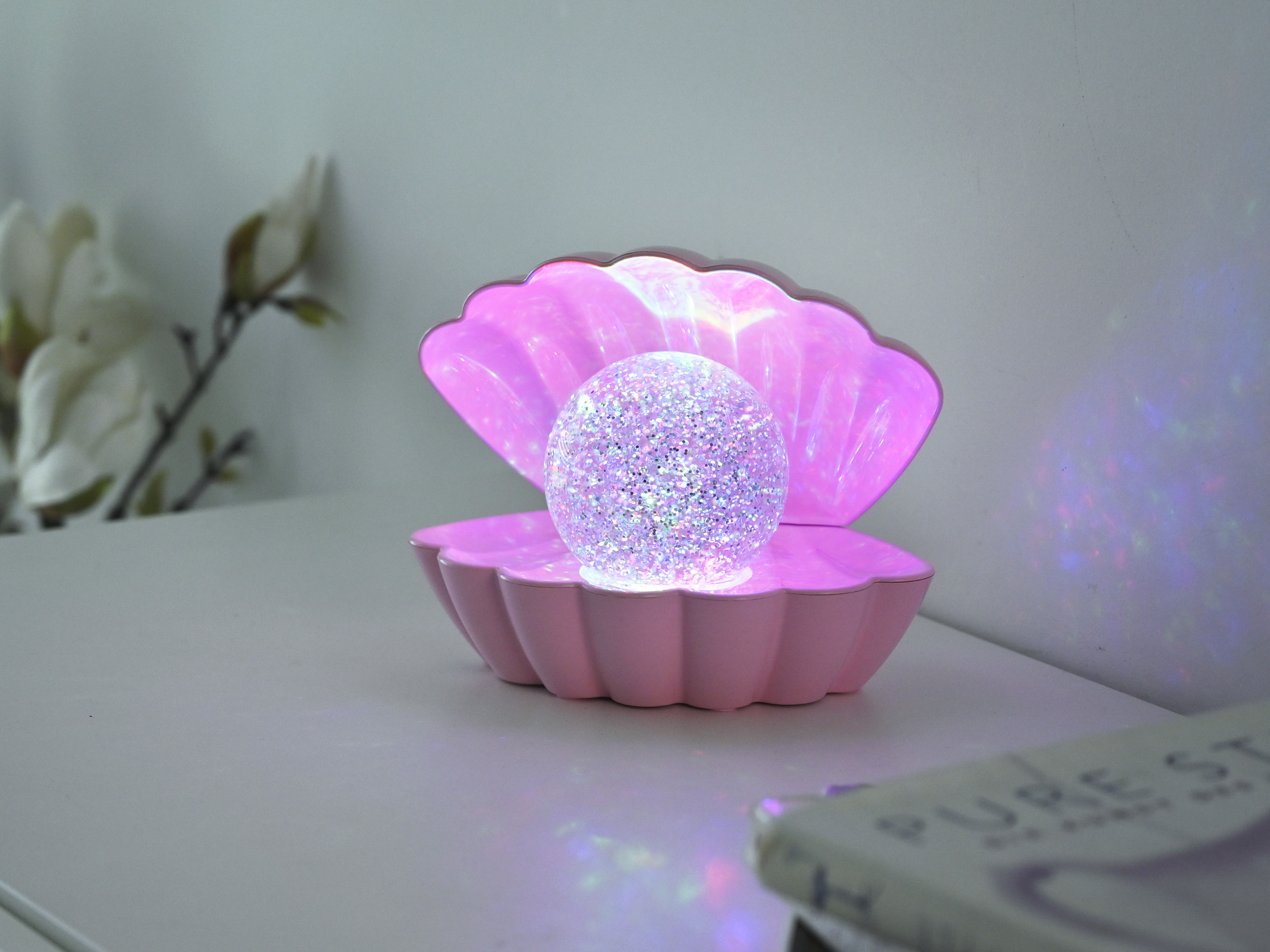 JUST LIGHT LED-Tischleuchte 85301-88, 0,4W, RGB, 19lm, IP20, rosa