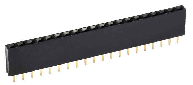 ECON CONNECT Buchsenleiste BLG1X19, 1x19, RM 2,54 mm, H 8,5 mm ECON CONNECT Buchsenleiste BLG1X19, 1x19, RM 2,54 mm, H 8,5 mm