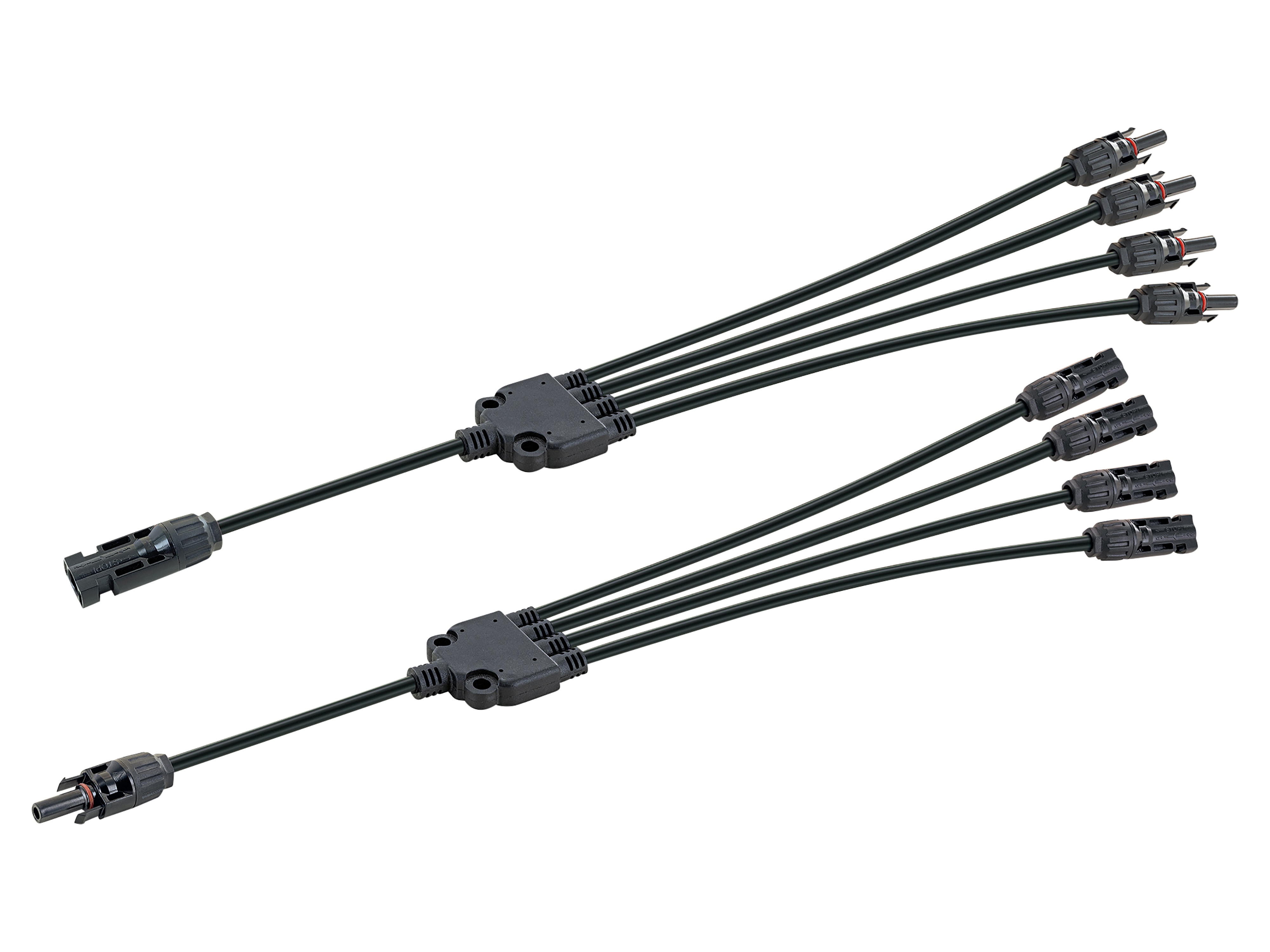 SCHWAIGER Solar Verteiler/Kabeladapter 4in1, SOMC4214, 35 cm