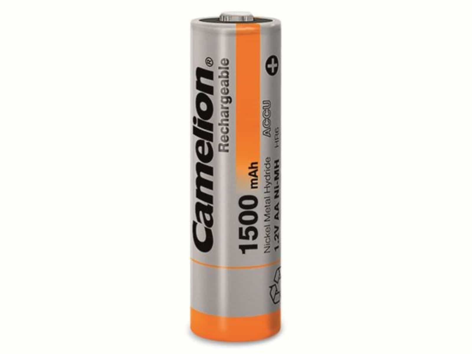 CAMELION NiMH-Mignon-Akku 1500 mAh, 2 Stück CAMELION NiMH-Mignon-Akku 1500 mAh, 2 Stück