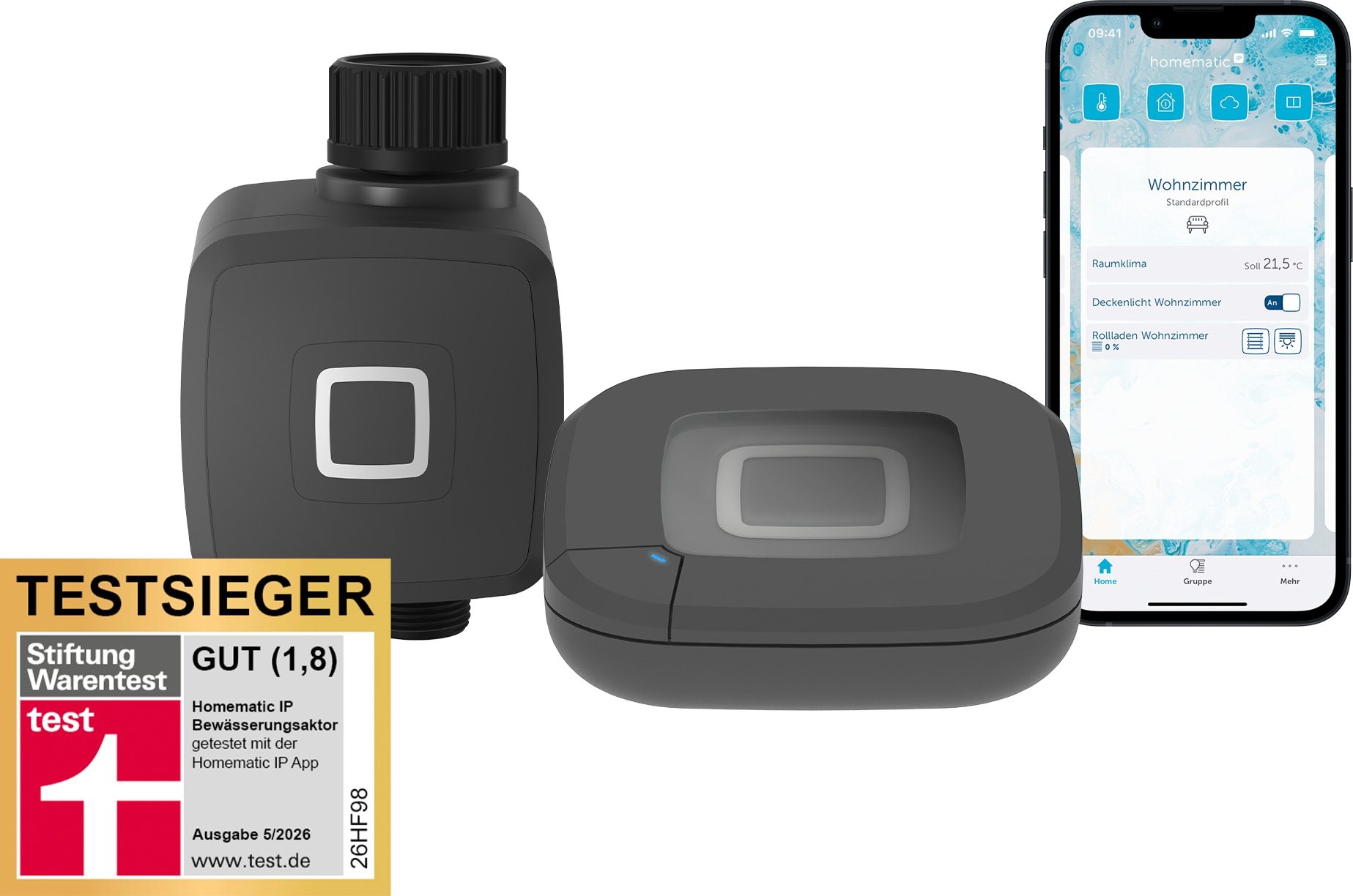 HOMEMATIC IP Starterset Bewässerungssteuerung + Access Point 2