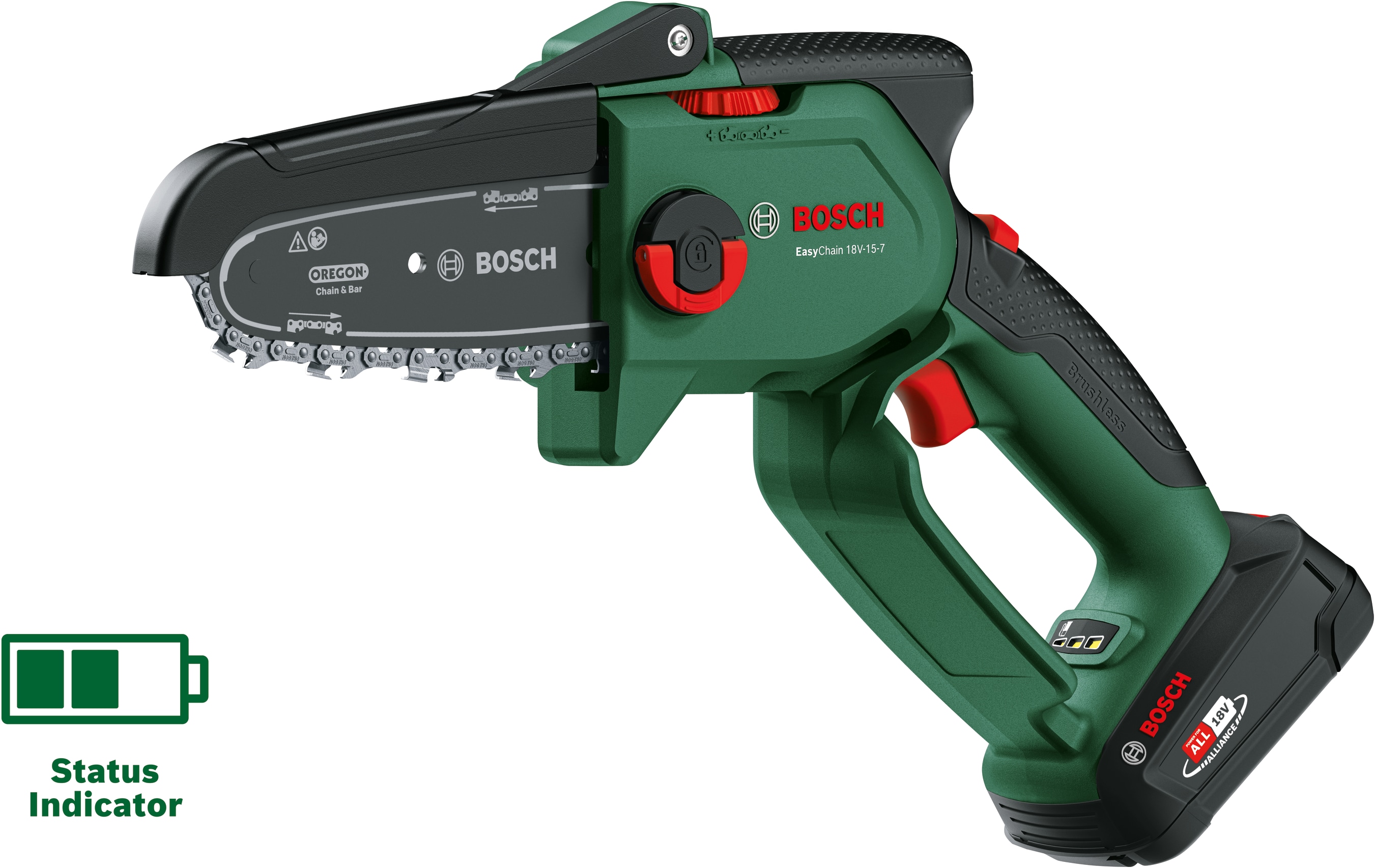 BOSCH Akku-Kettensäge, EasyChain 18V-15-7, 06008B8901, Solo BOSCH Akku-Kettensäge, EasyChain 18V-15-7, 06008B8901, Solo