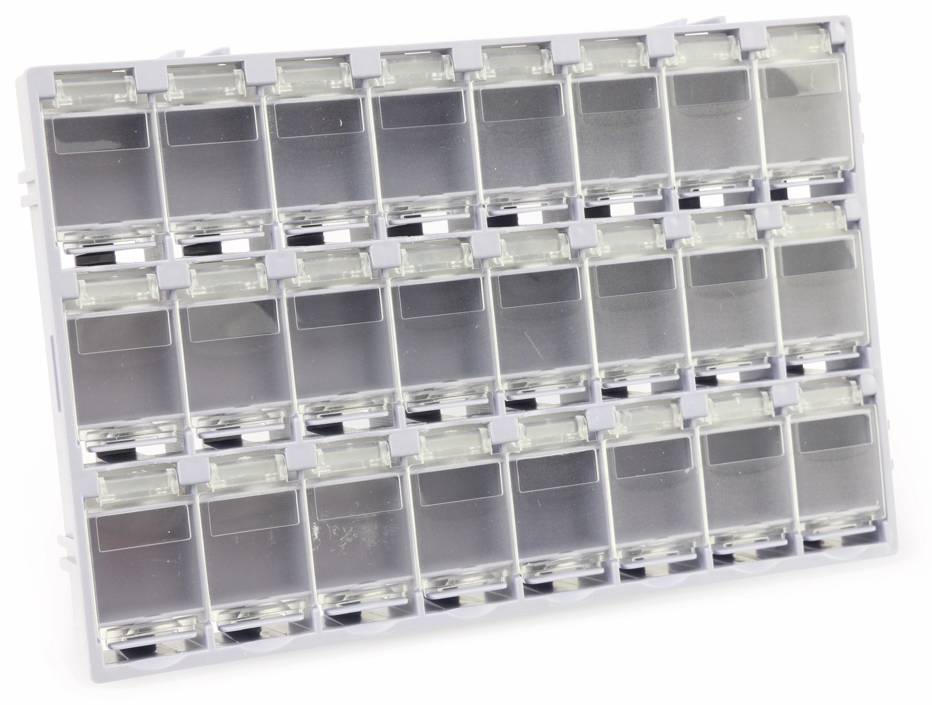 SMD-Systemcontainer T-156, 24-fach, grau