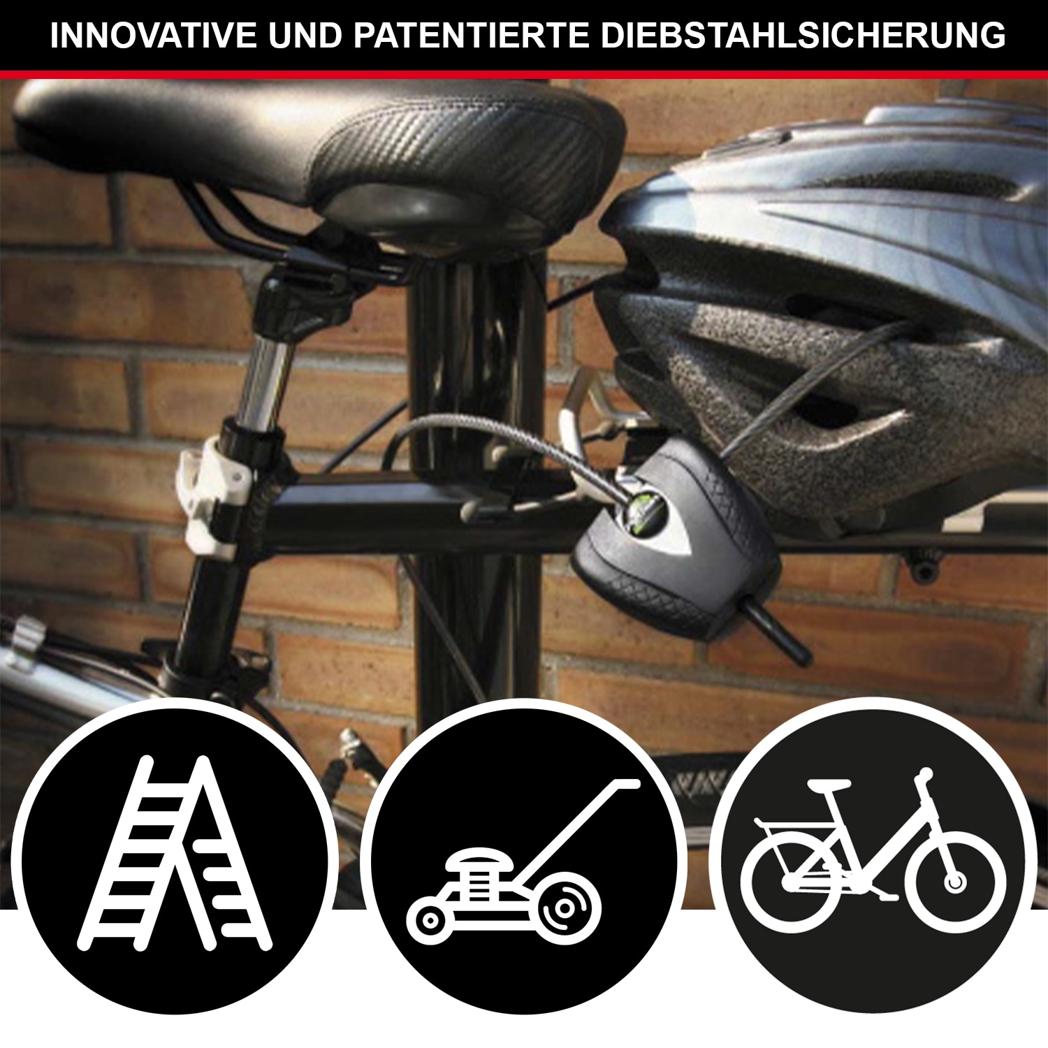 MASTERLOCK Kabelschloss 8417EURDPRO, 5mm