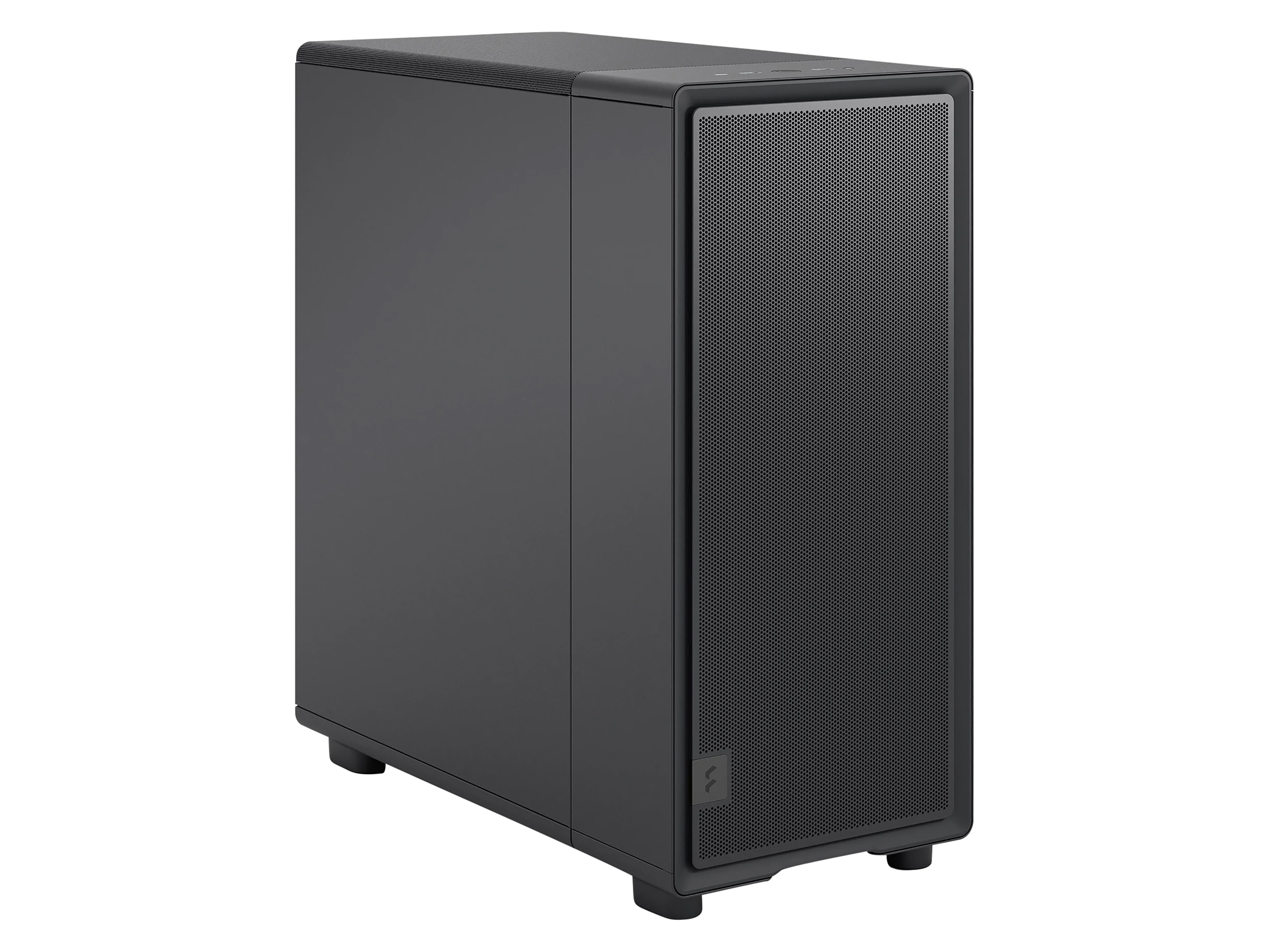 FRACTAL Midi Tower Design Epoch Black Solid