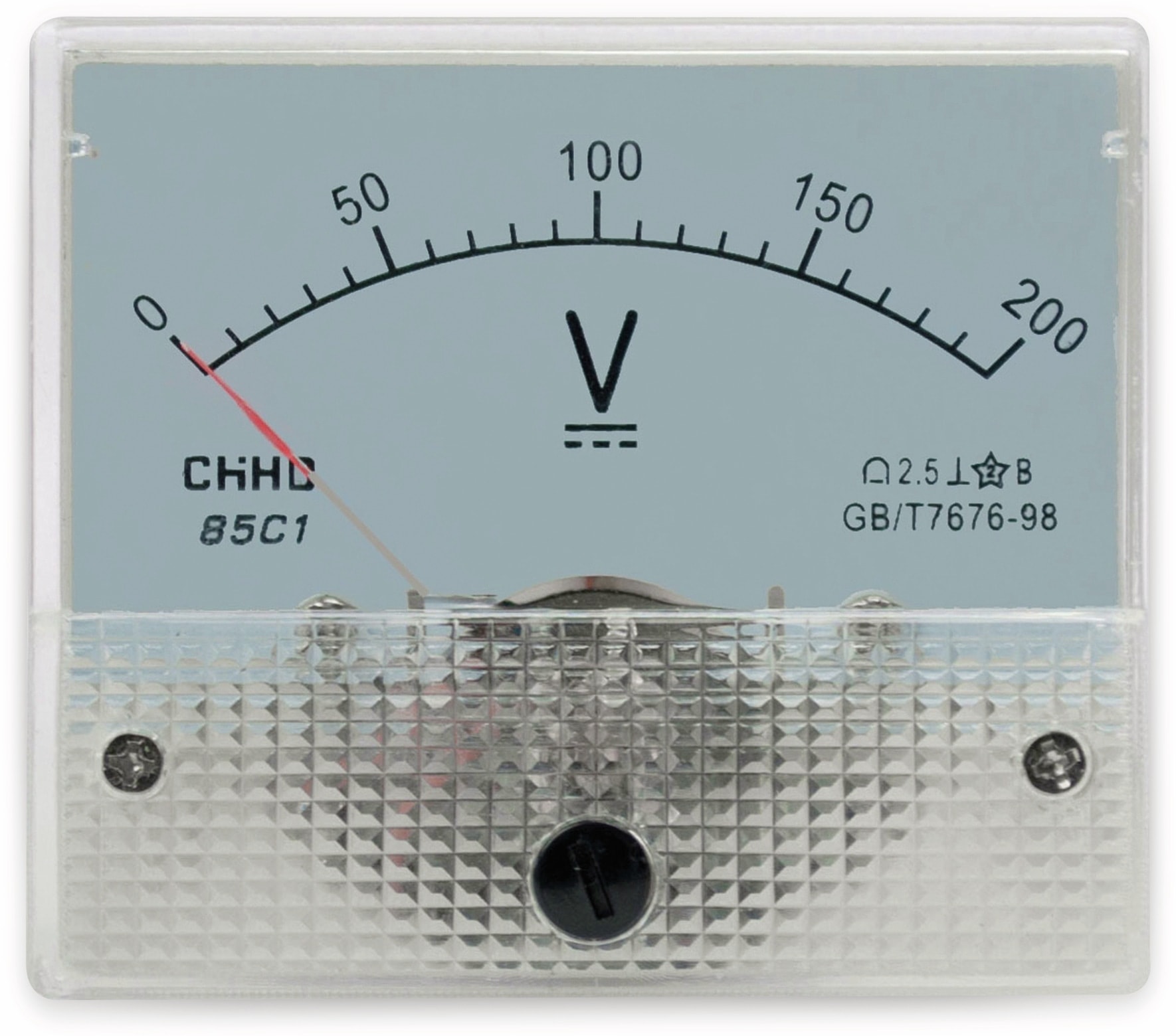 Einbau-Messinstrument, 0...200 V- Einbau-Messinstrument, 0...200 V-