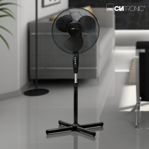 CLATRONIC Standventilator VL 3603 S, Ø 40cm, schwarz, 3 Stufen, 50 W CLATRONIC Standventilator VL 3603 S, Ø 40cm, schwarz, 3 Stufen, 50 W