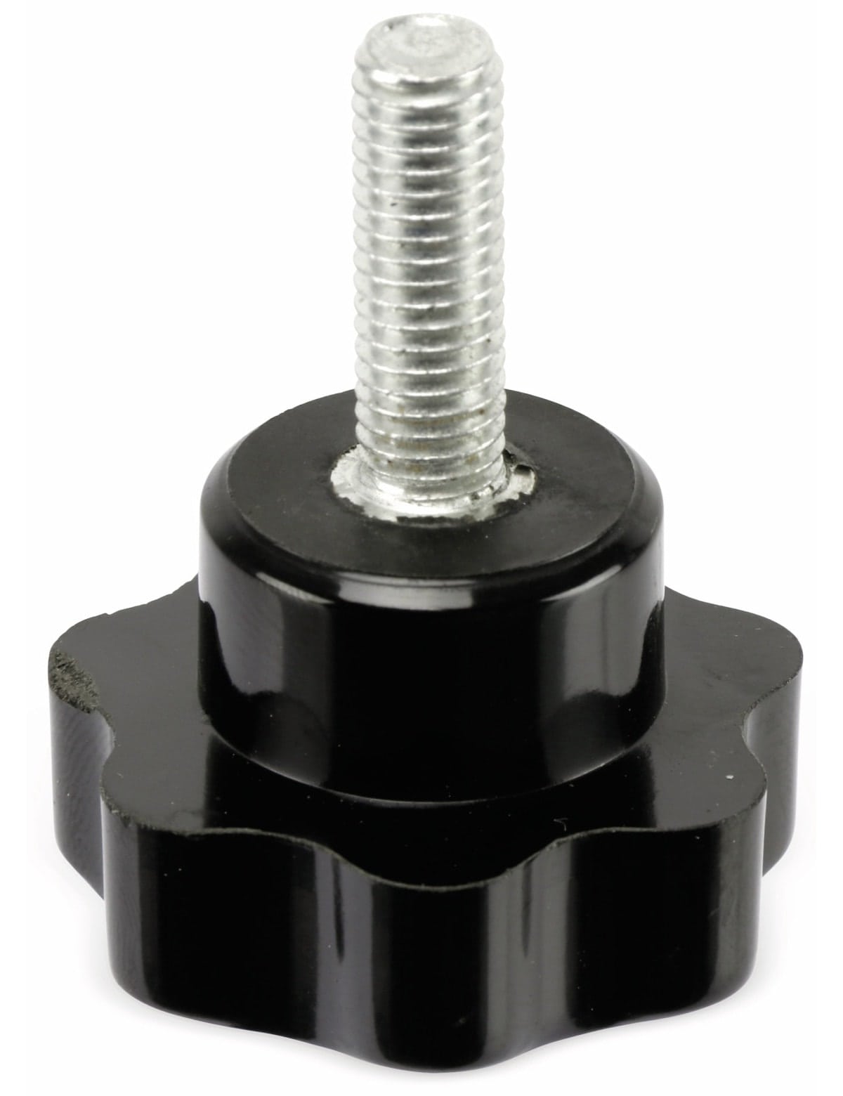 Sterngriffschraube, M8/25 mm, schwarz