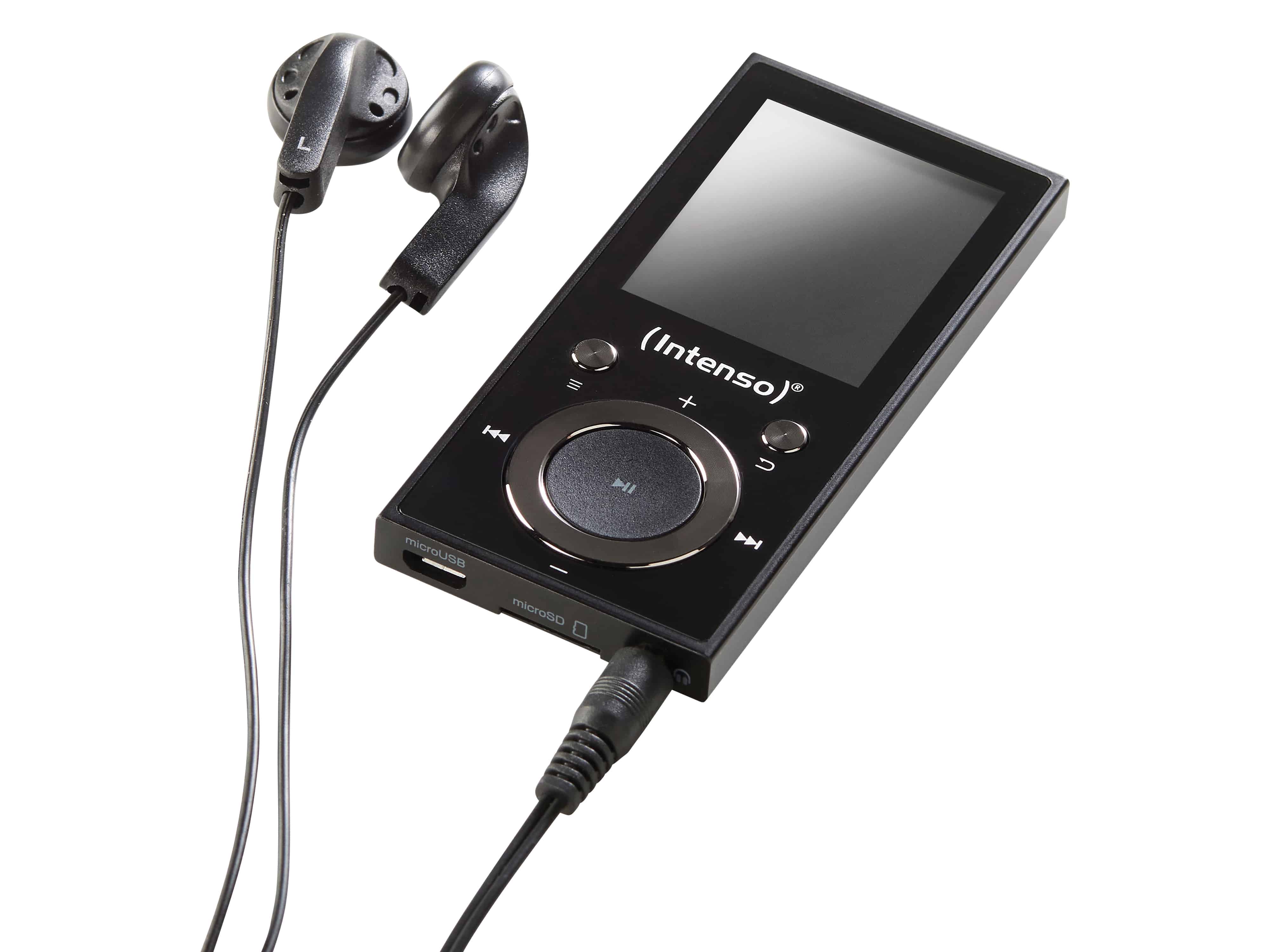INTENSO MP3-Videoplayer 3717470, Video Scooter BT, 16 GB, schwarz