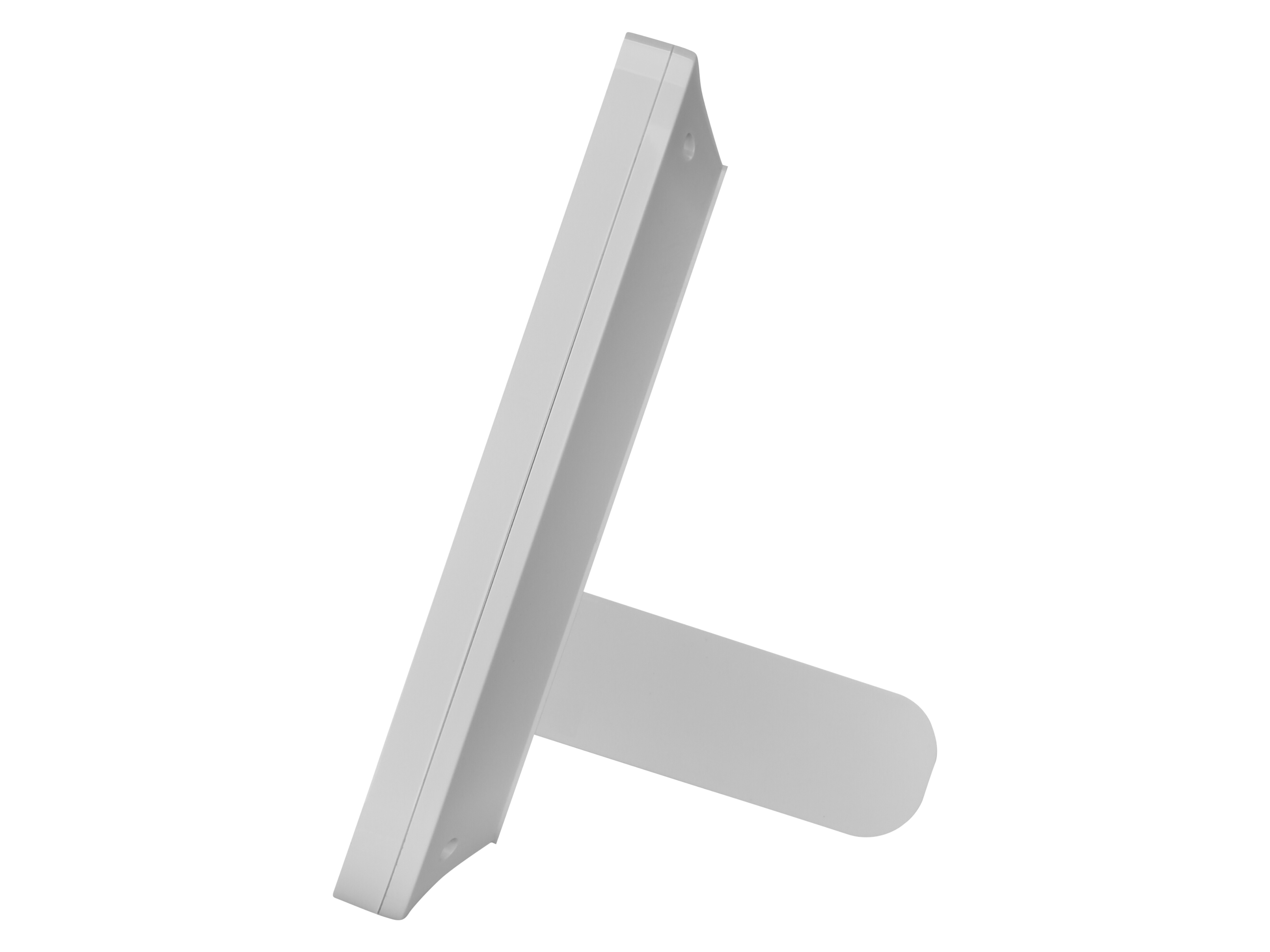 TFA Digitale Funkuhr 60.4525.02, mit Raumklima, weiß