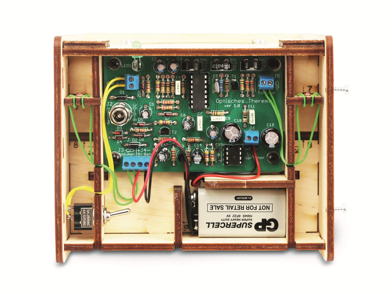 Bausatz Optisches Theremin, V1.1 Bausatz Optisches Theremin V1.0